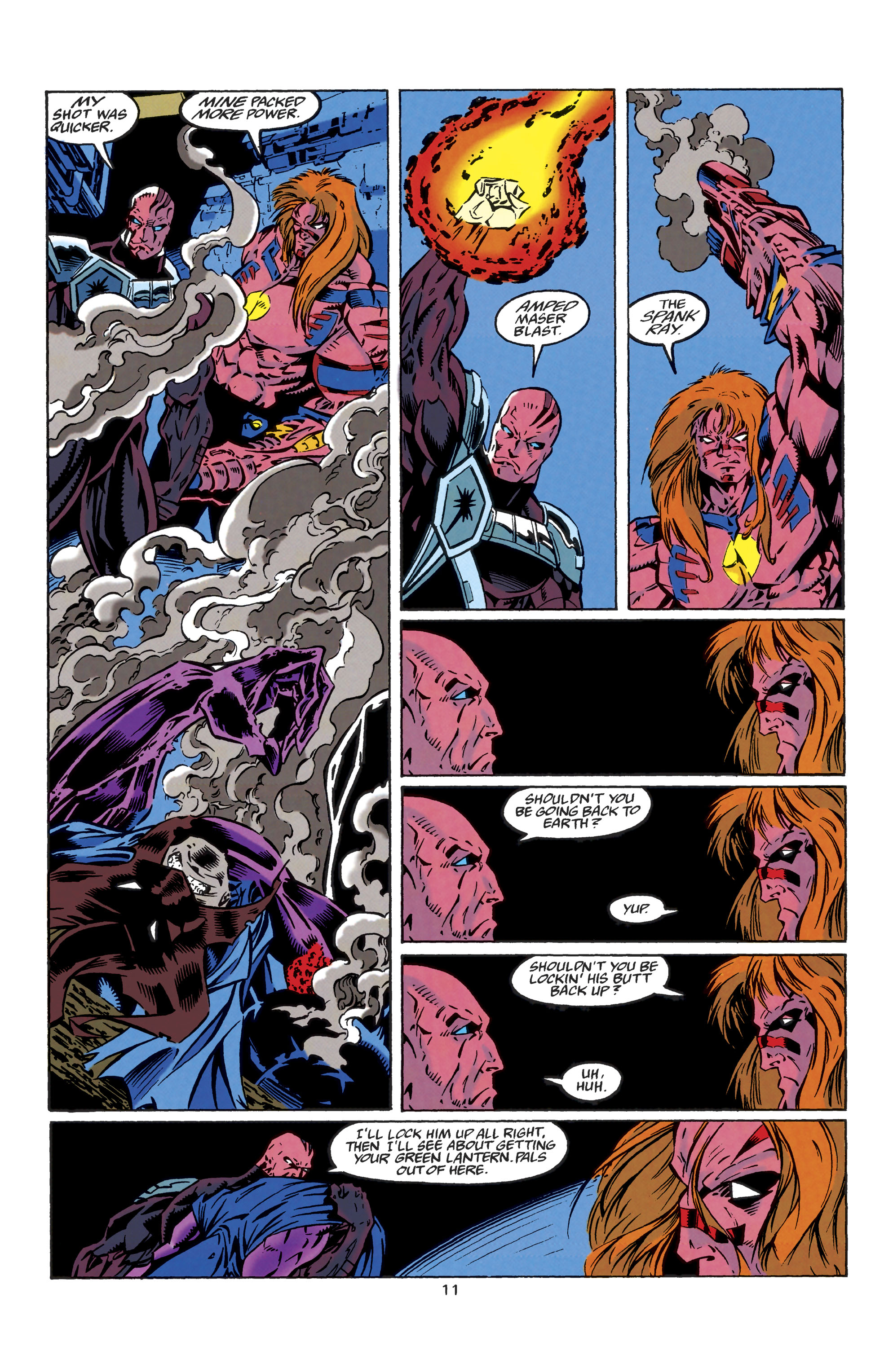 Read online Guy Gardner: Warrior comic -  Issue #37 - 11