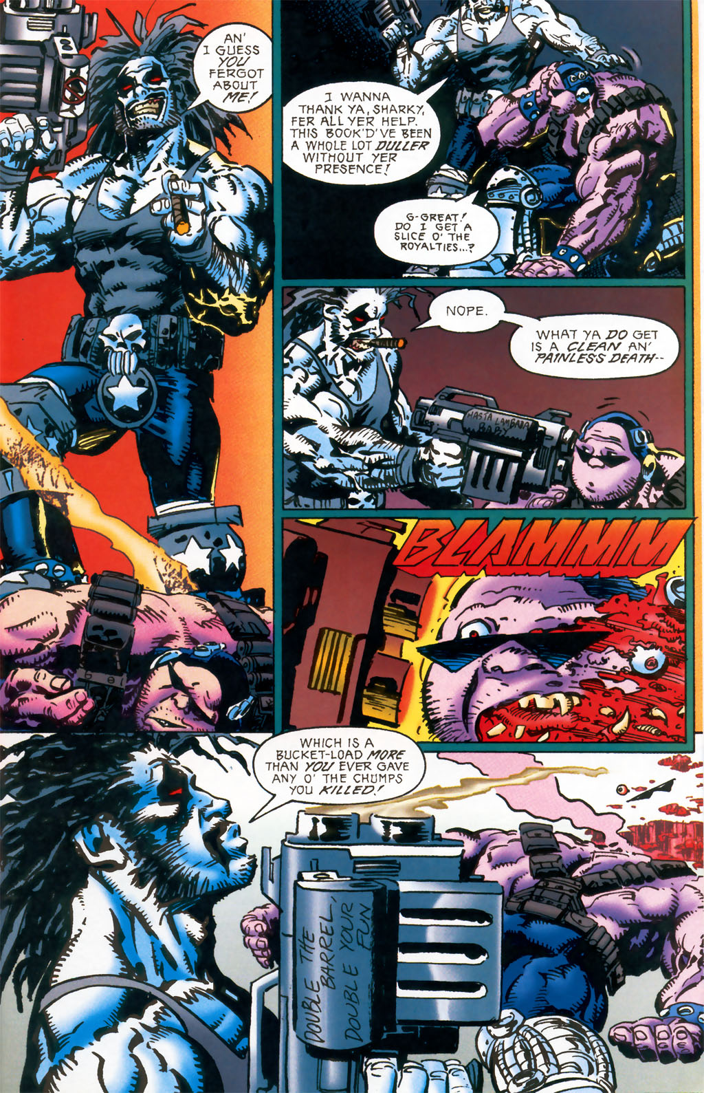Read online Lobo: Bounty Hunting for Fun and Profit comic -  Issue # Full - 47