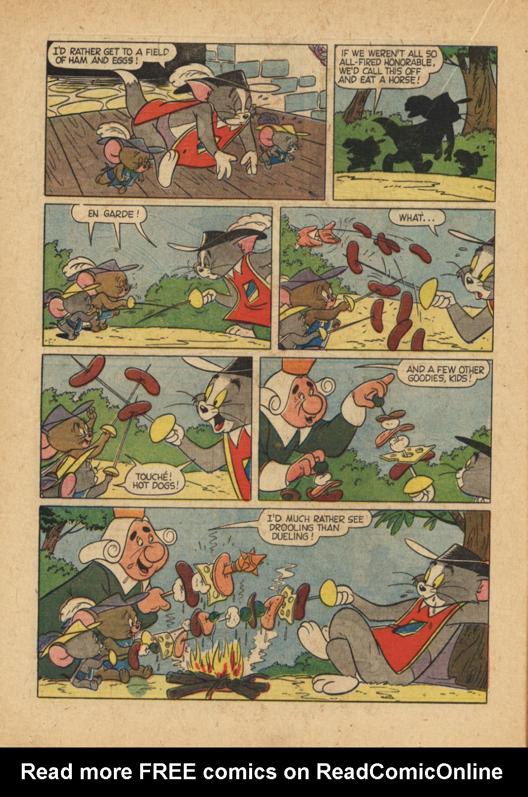 Read online M.G.M's The Mouse Musketeers comic -  Issue #13 - 16