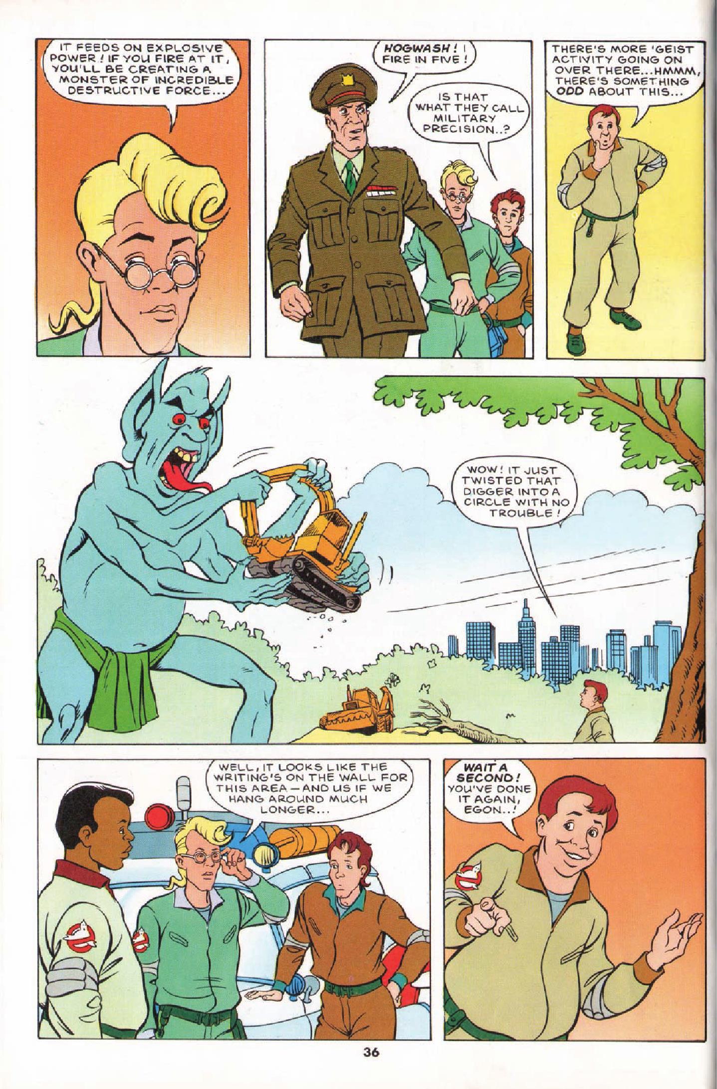 Read online The Real Ghostbusters comic -  Issue # Annual 1989 - 36