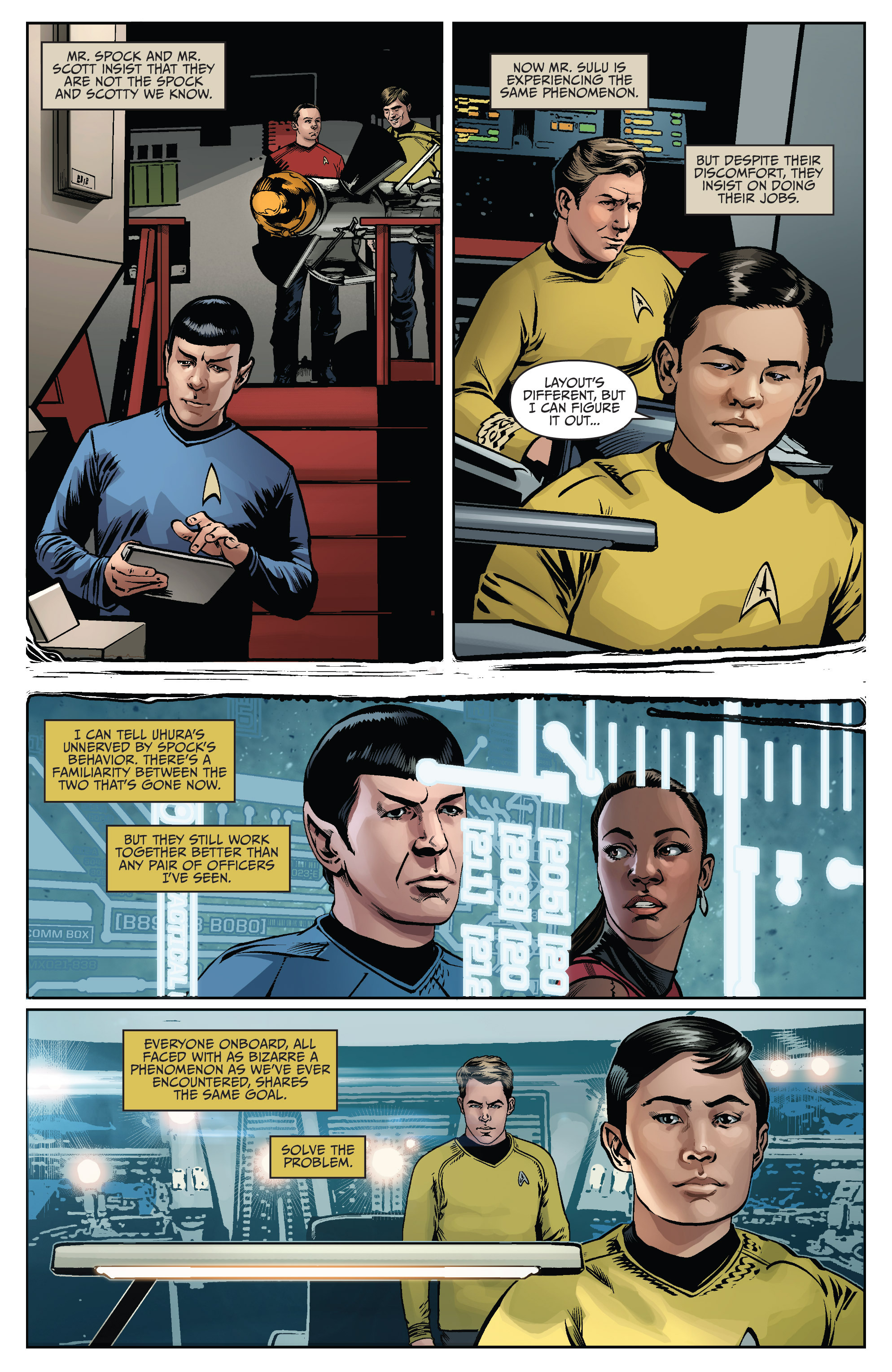 Read online Star Trek (2011) comic -  Issue #60 - 11