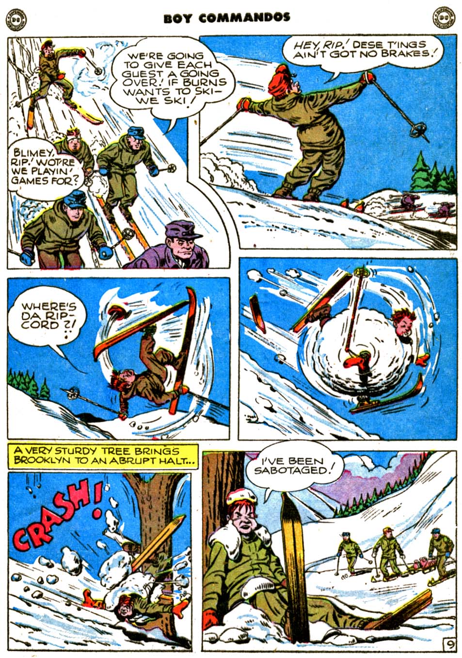 Read online Boy Commandos comic -  Issue #16 - 11