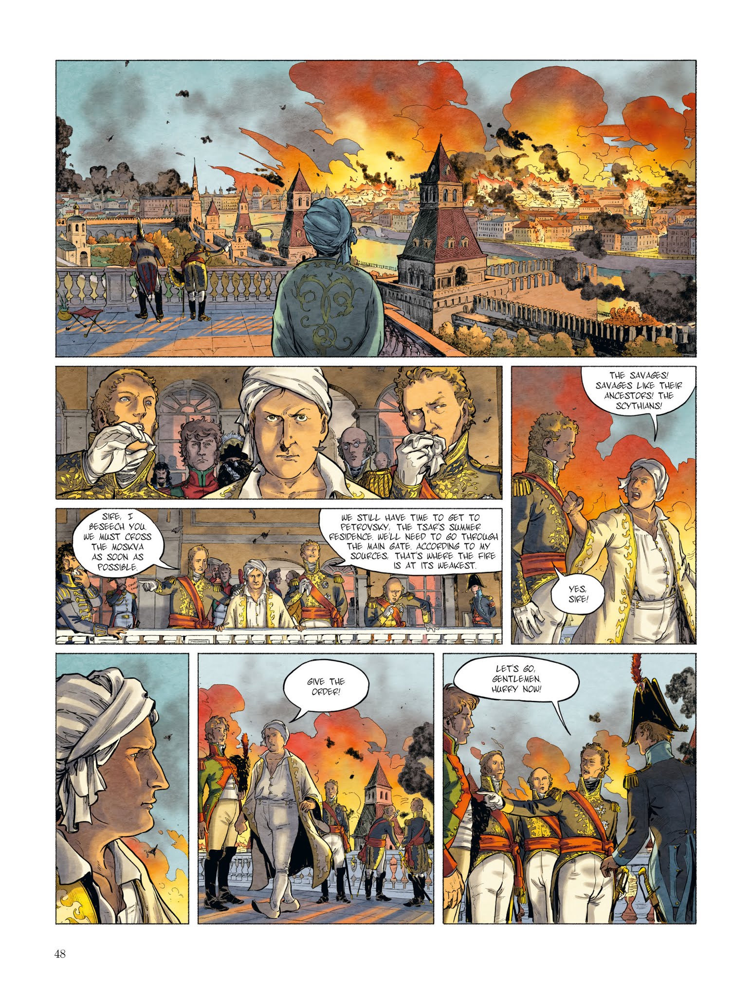 Read online Berezina comic -  Issue #1 - 49