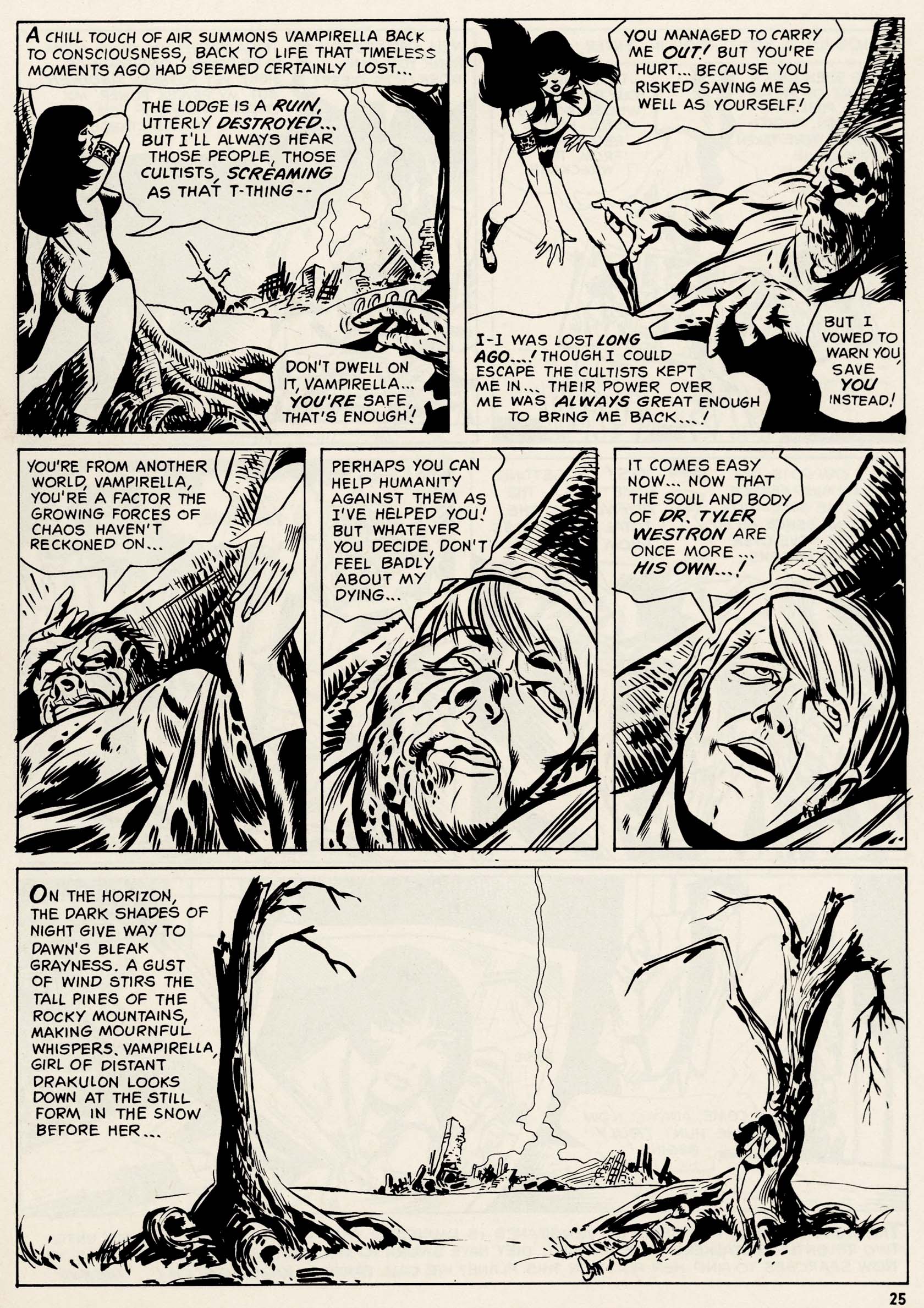 Read online Vampirella (1969) comic -  Issue #8 - 25