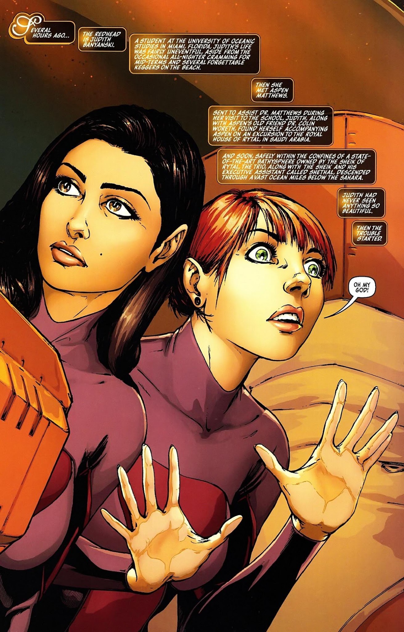 Read online Michael Turner's Fathom comic -  Issue #5 - 5