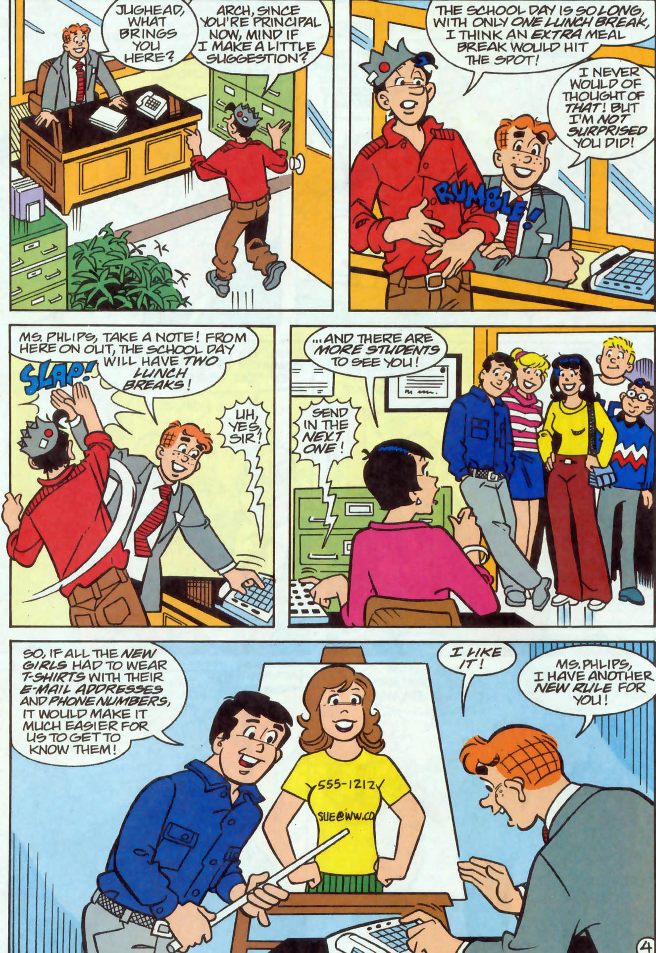 Read online Archie (1960) comic -  Issue #555 - 5