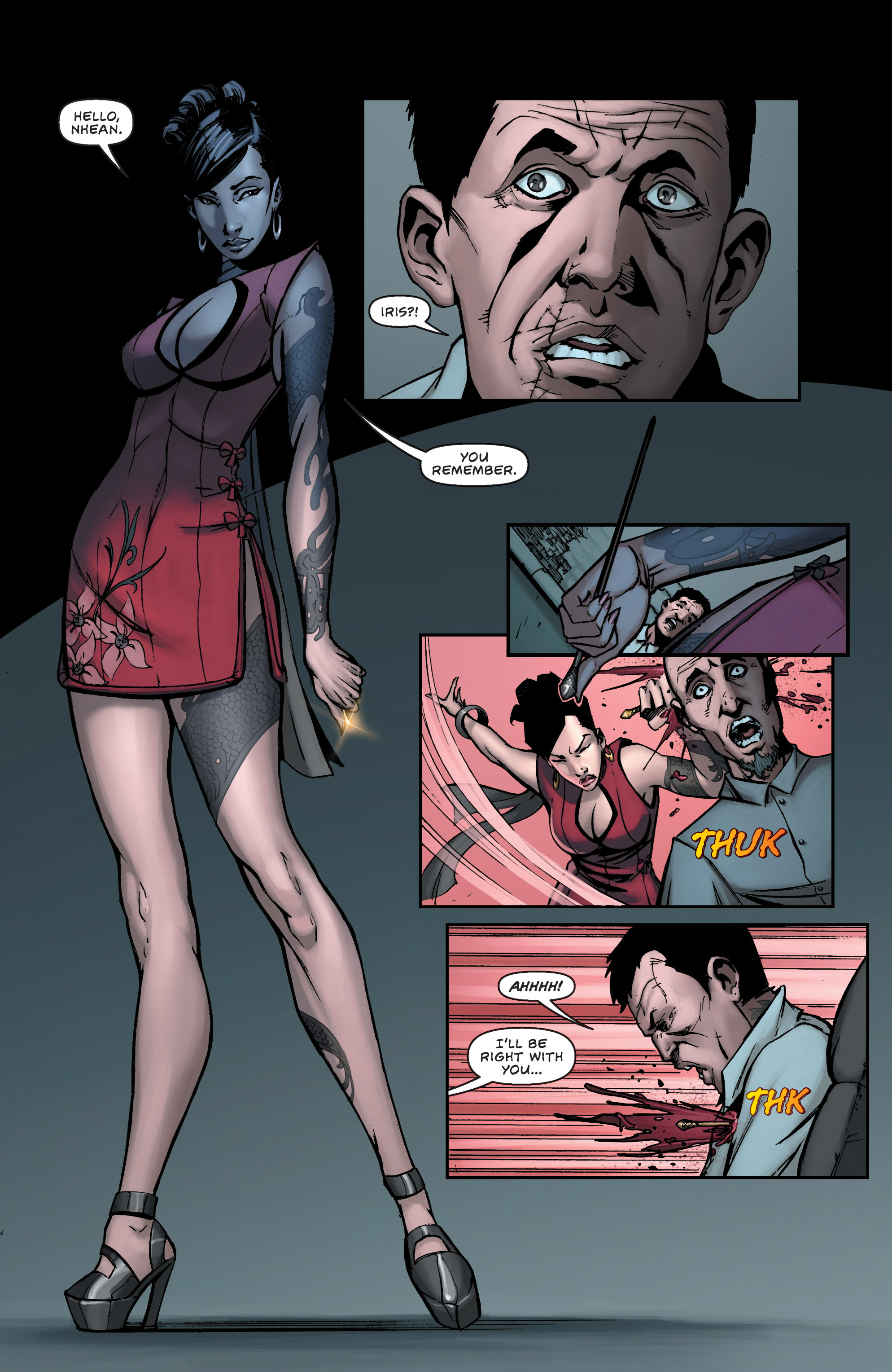 Read online All New Executive Assistant: Iris comic -  Issue #4 - 16