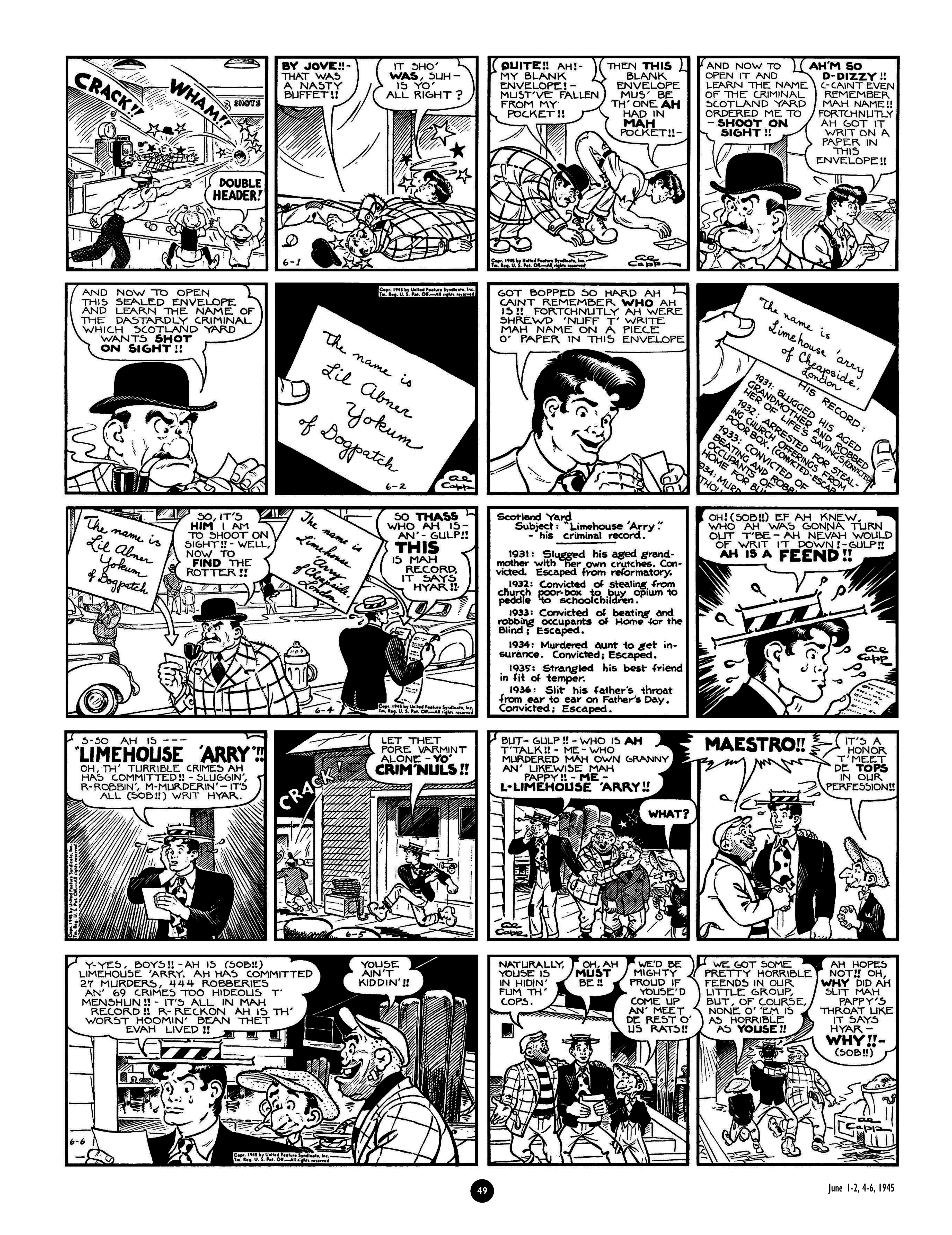 Read online Al Capp's Li'l Abner Complete Daily & Color Sunday Comics comic -  Issue # TPB 6 (Part 1) - 49