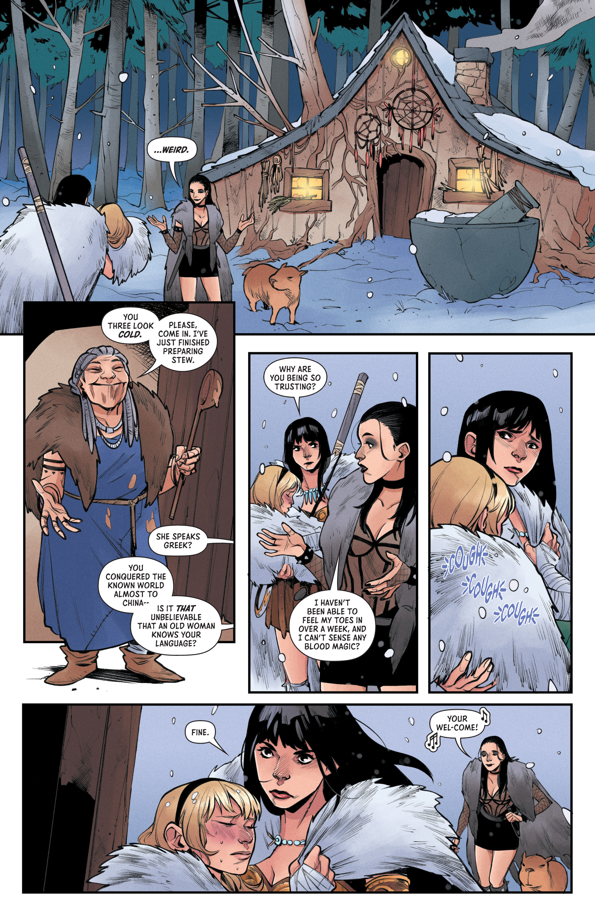 Read online Xena: Warrior Princess (2019) comic -  Issue #4 - 8