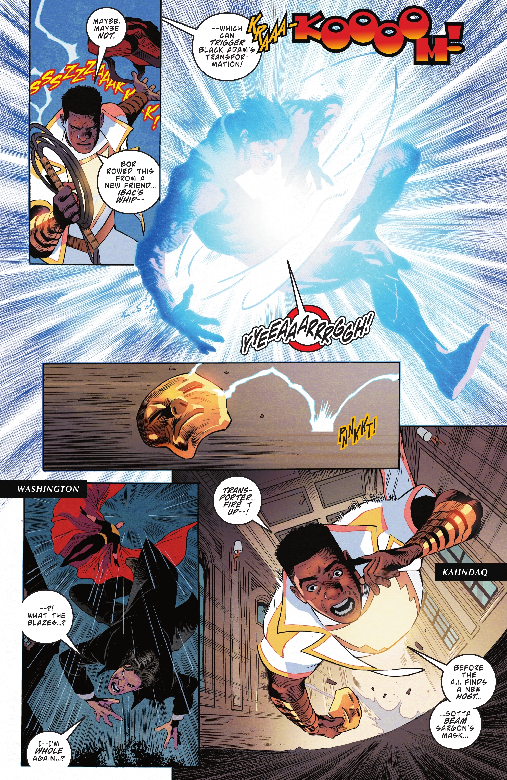 Read online Black Adam comic -  Issue #12 - 13