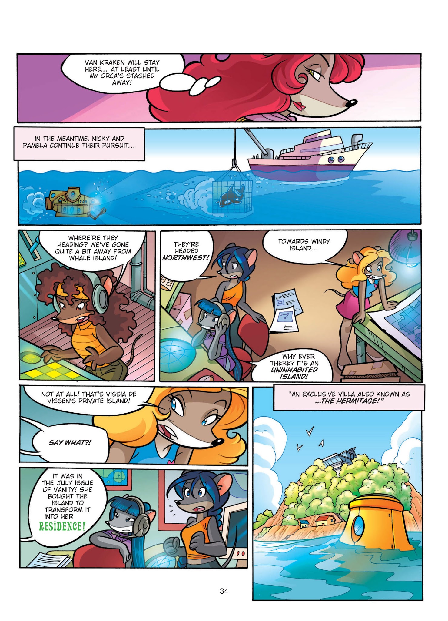 Read online Thea Stilton comic -  Issue # TPB 1 - 35