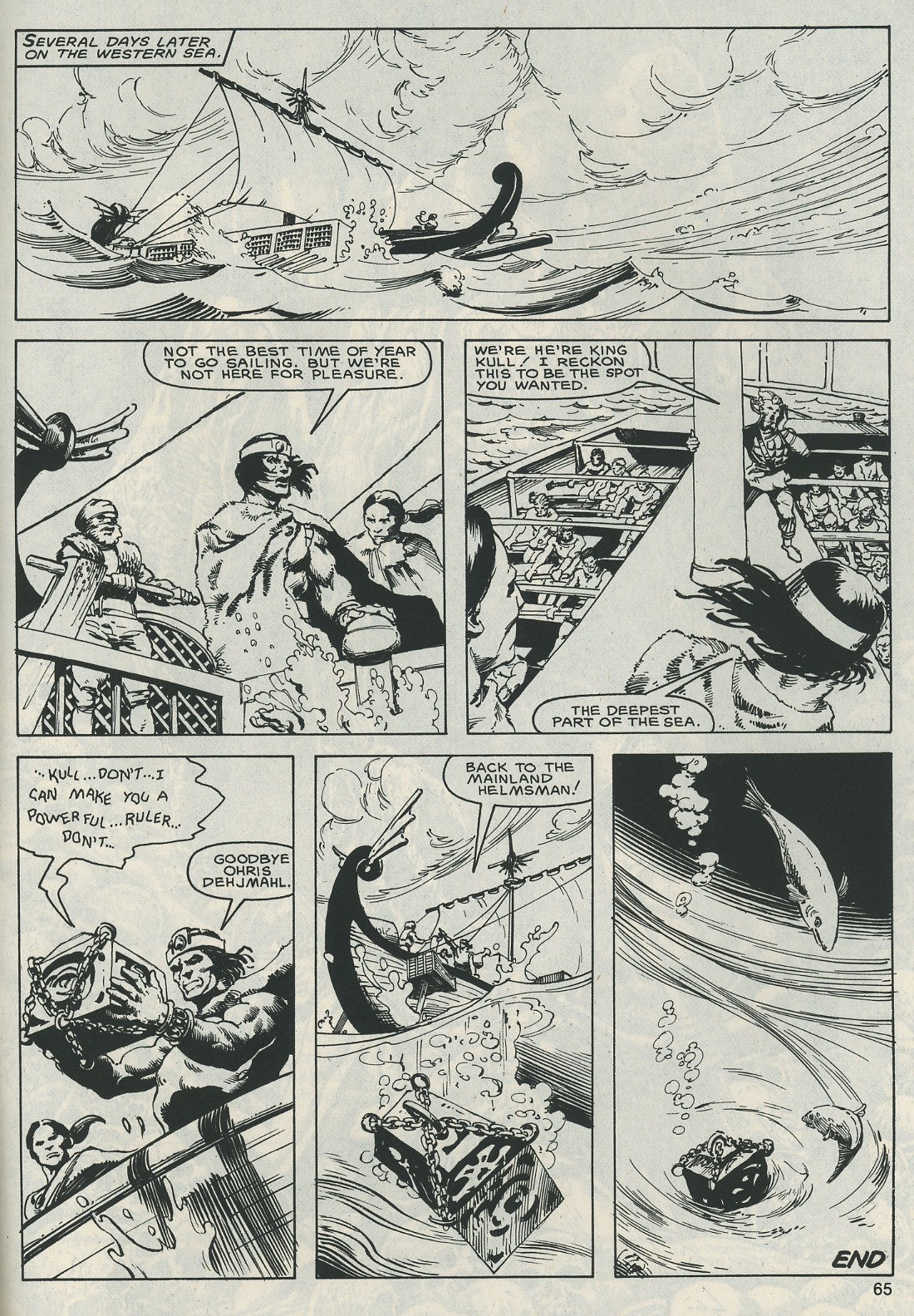 The Savage Sword Of Conan issue 121 - Page 65