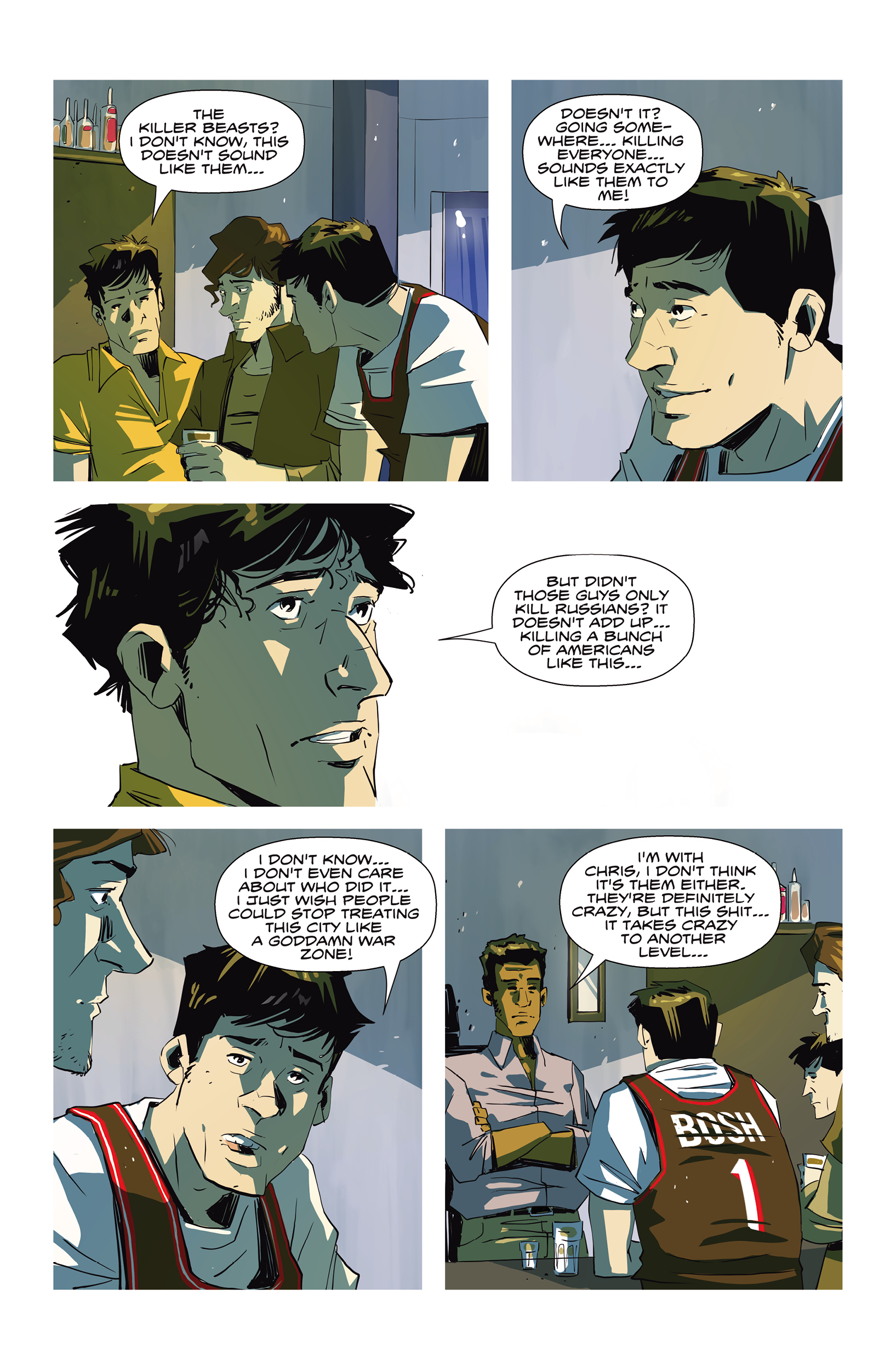 Read online Hotline Miami 2: Wrong Number comic -  Issue #4 - 25