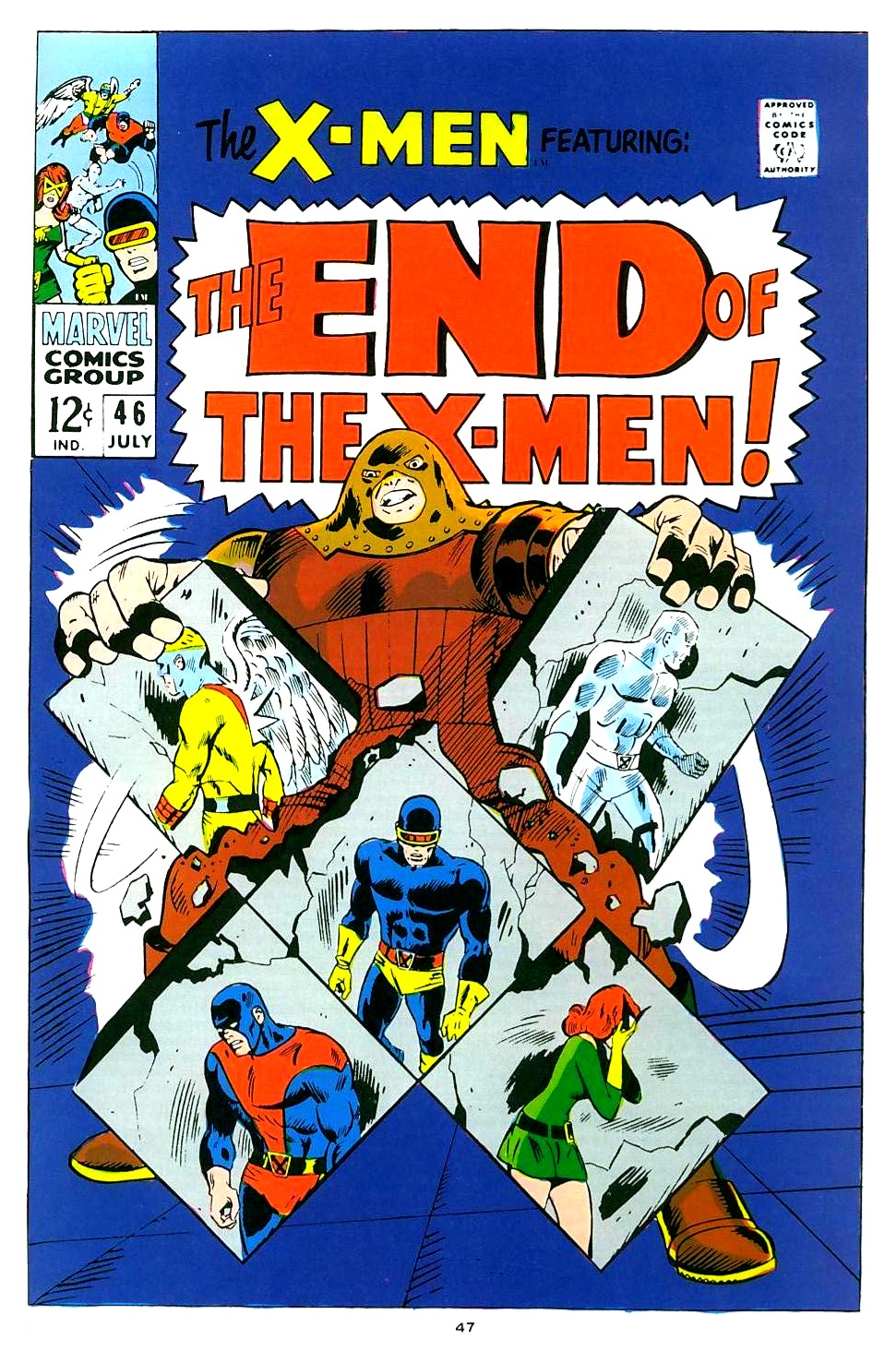 Read online The Official Marvel Index To The X-Men comic -  Issue #2 - 49