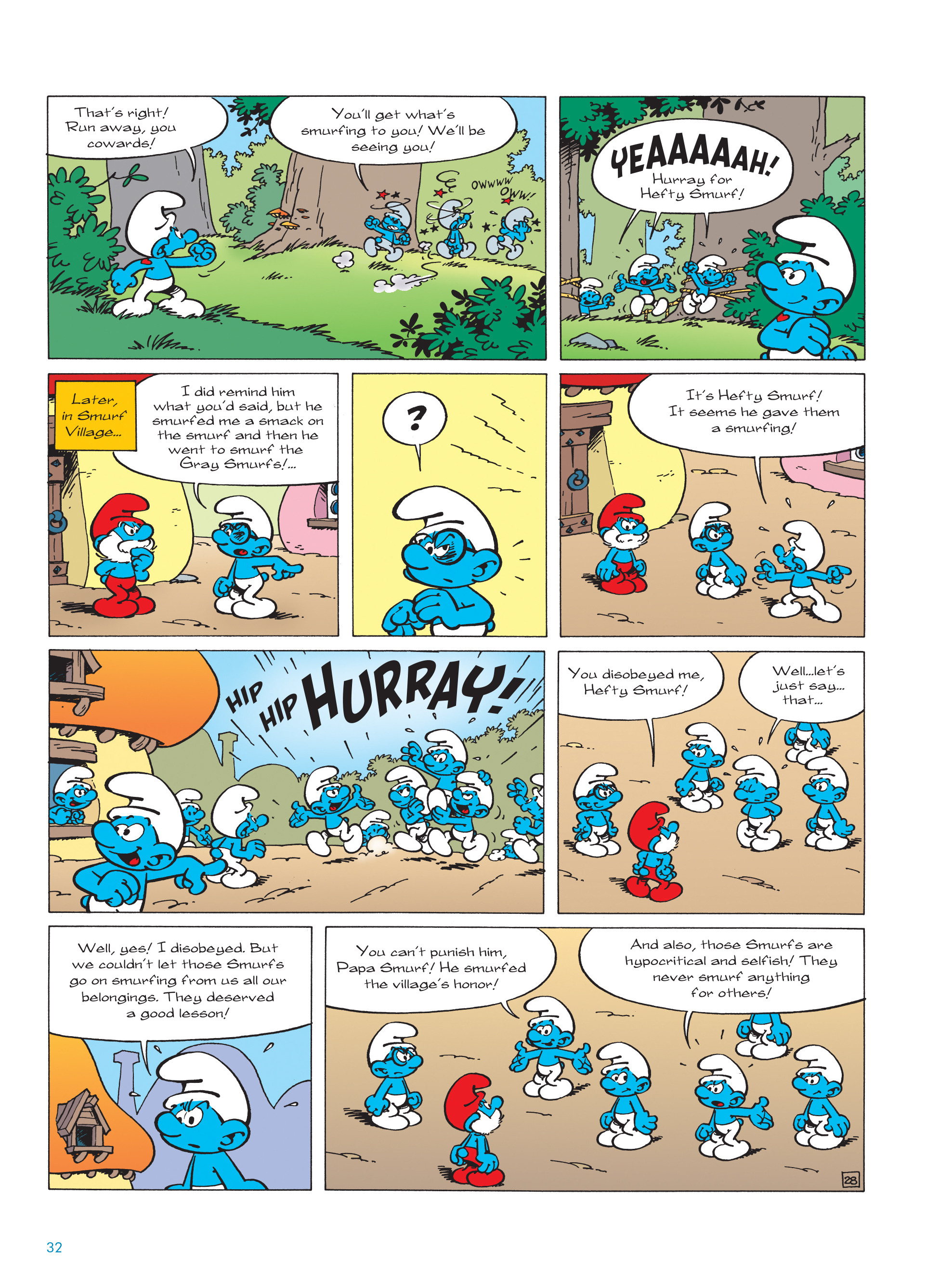 Read online The Smurfs comic -  Issue #22 - 33