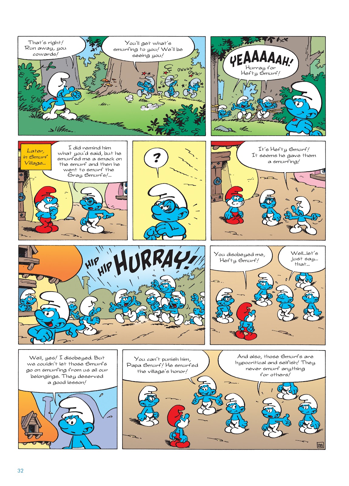 Read online The Smurfs comic -  Issue #22 - 33