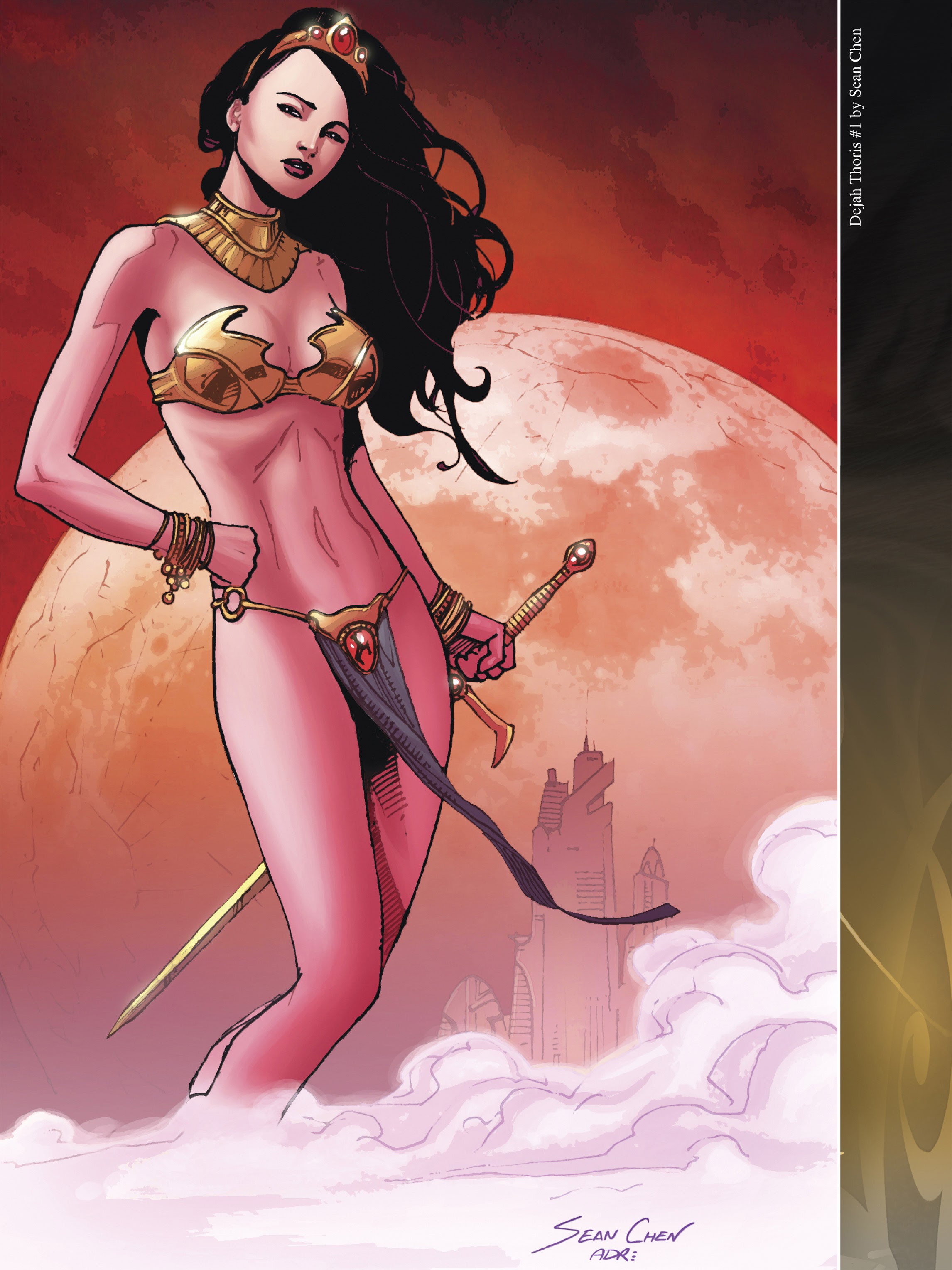 Read online The Art of Dejah Thoris and the Worlds of Mars comic -  Issue # TPB 1 (Part 1) - 21