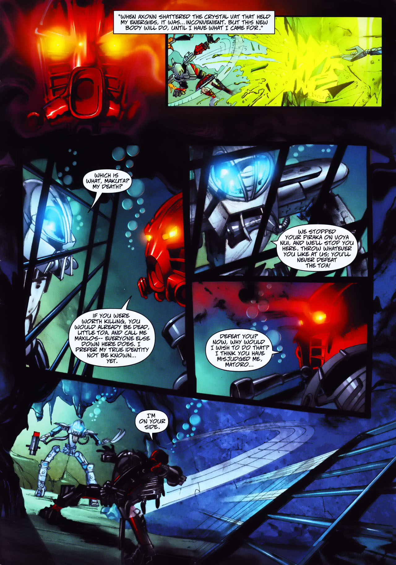 Read online Bionicle: Ignition comic -  Issue #9 - 8