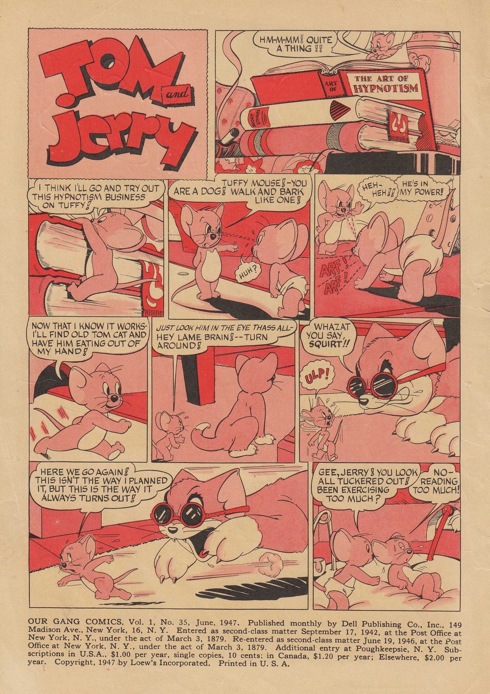 Read online Our Gang Comics comic -  Issue #35 - 2