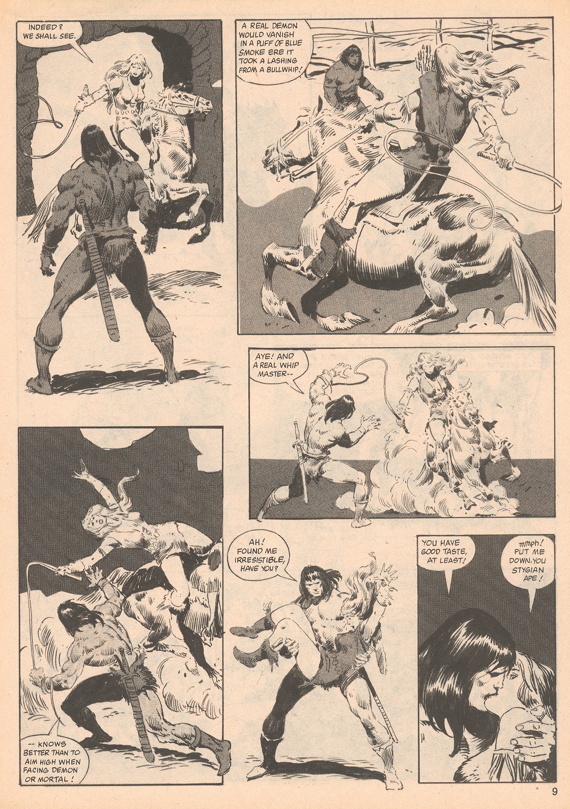 Read online The Savage Sword Of Conan comic -  Issue #70 - 9