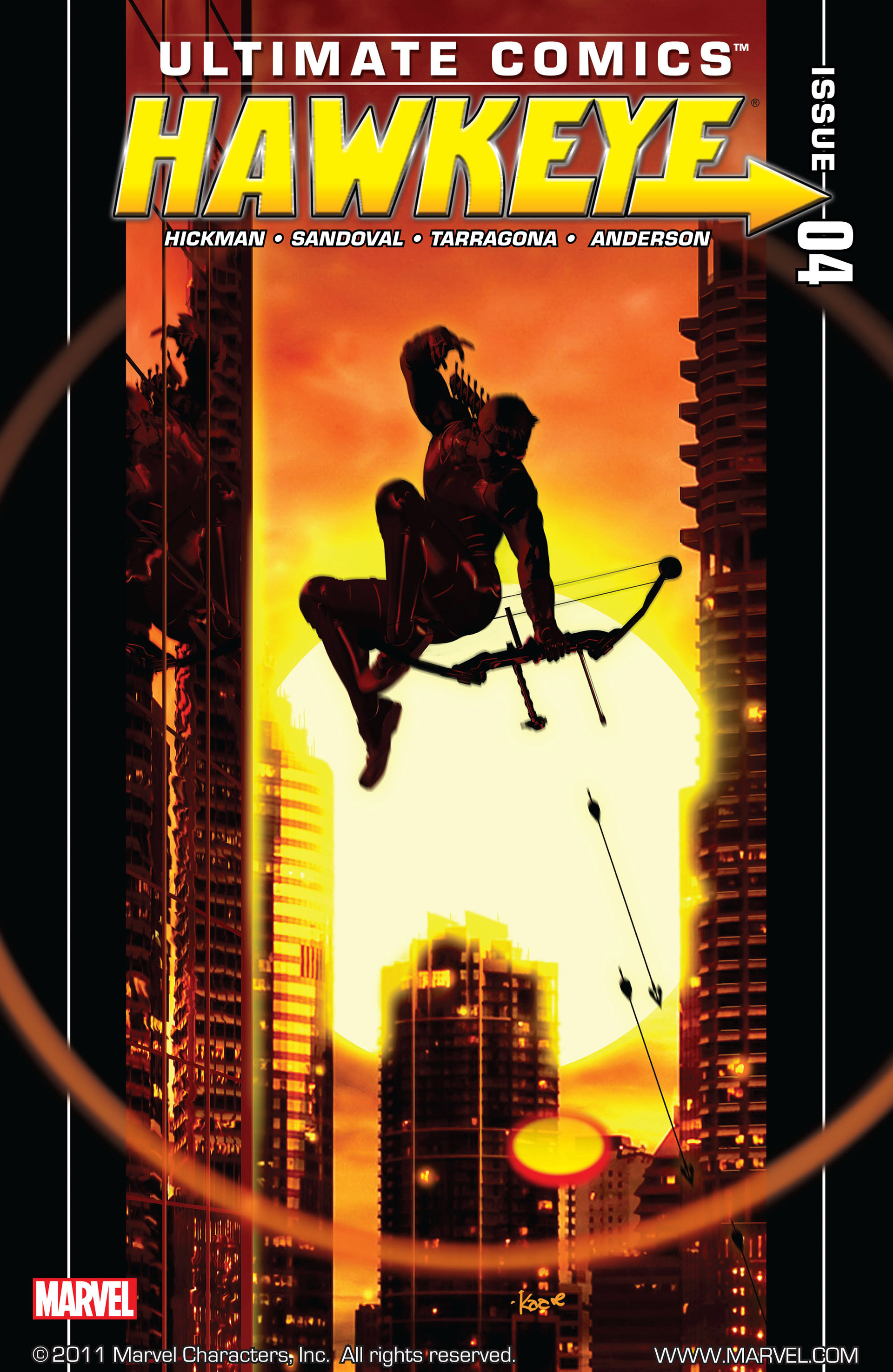 Read online Ultimate Comics Hawkeye comic -  Issue #4 - 1