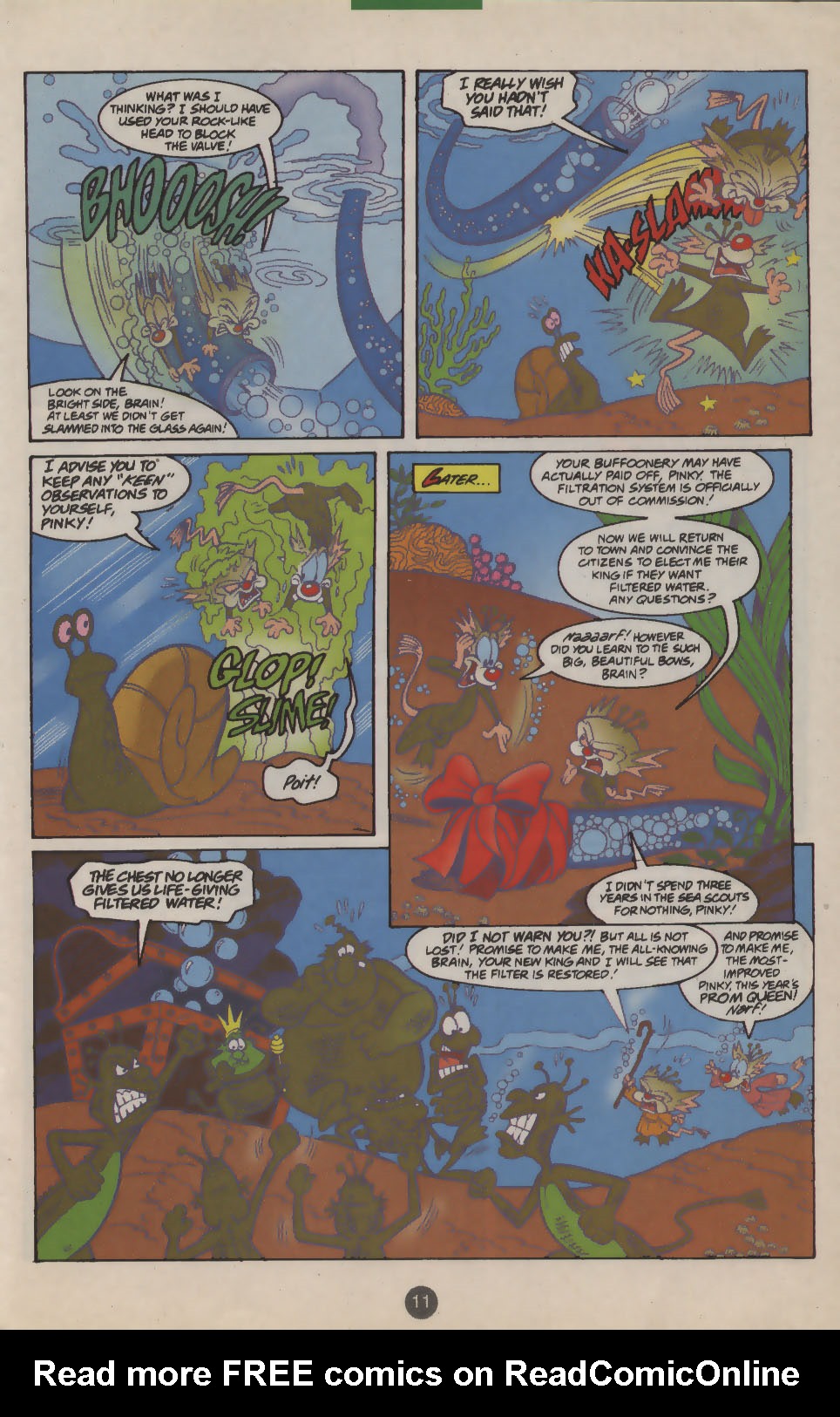 Read online Pinky and The Brain comic -  Issue #23 - 10