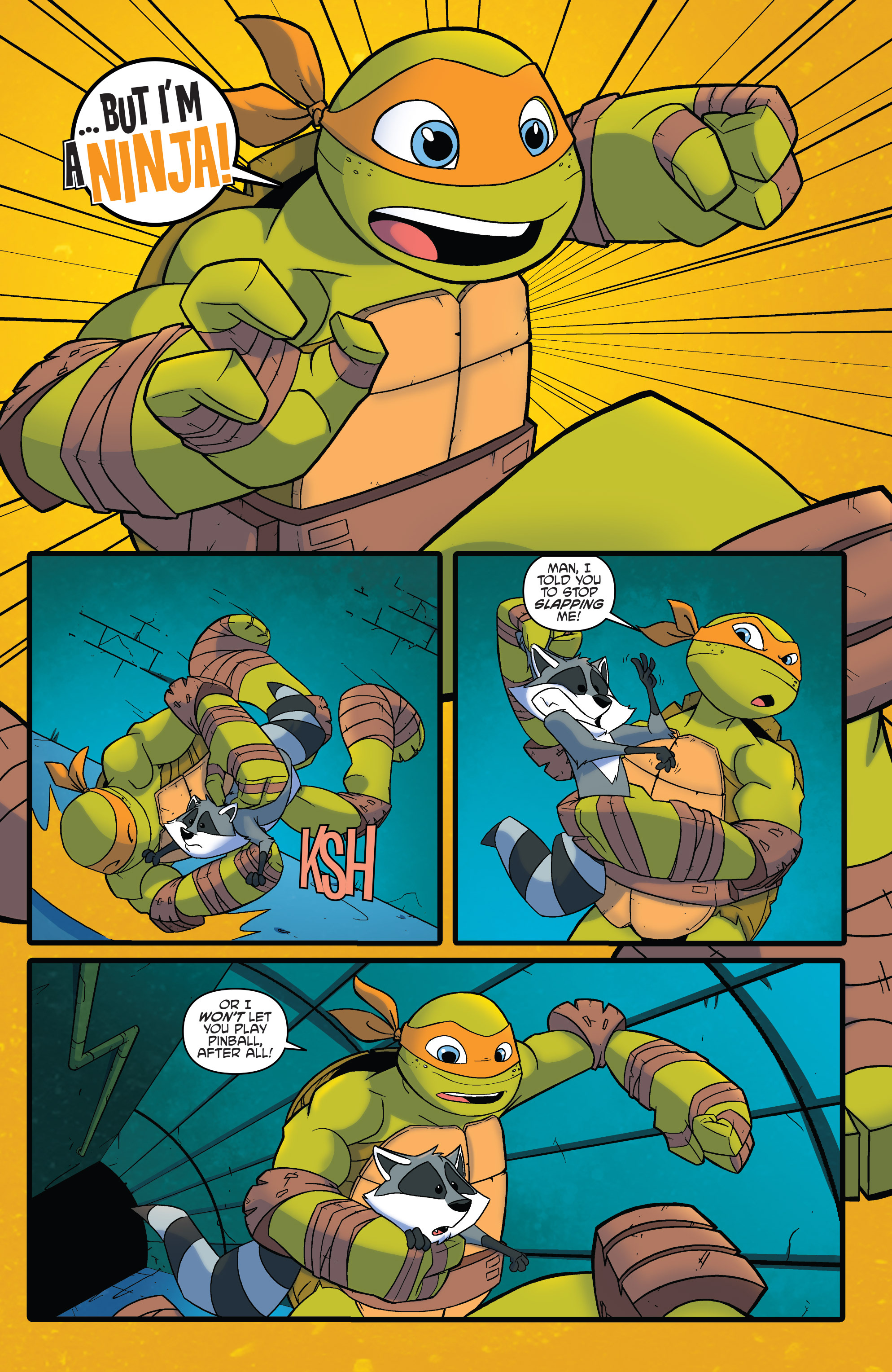 Read online Teenage Mutant Ninja Turtles New Animated Adventures comic -  Issue #17 - 20