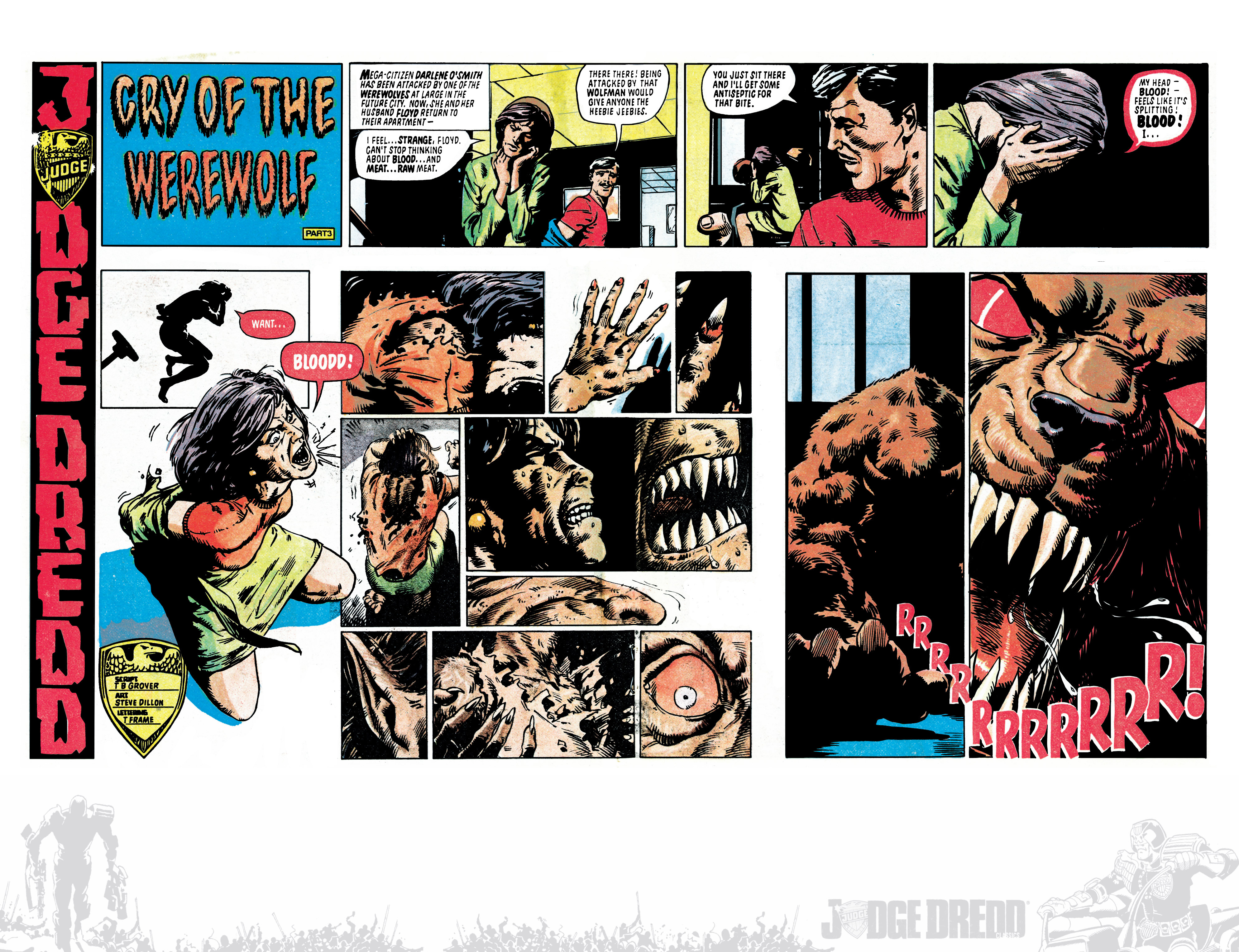 Read online Judge Dredd: Cry of the Werewolf comic -  Issue # Full - 16