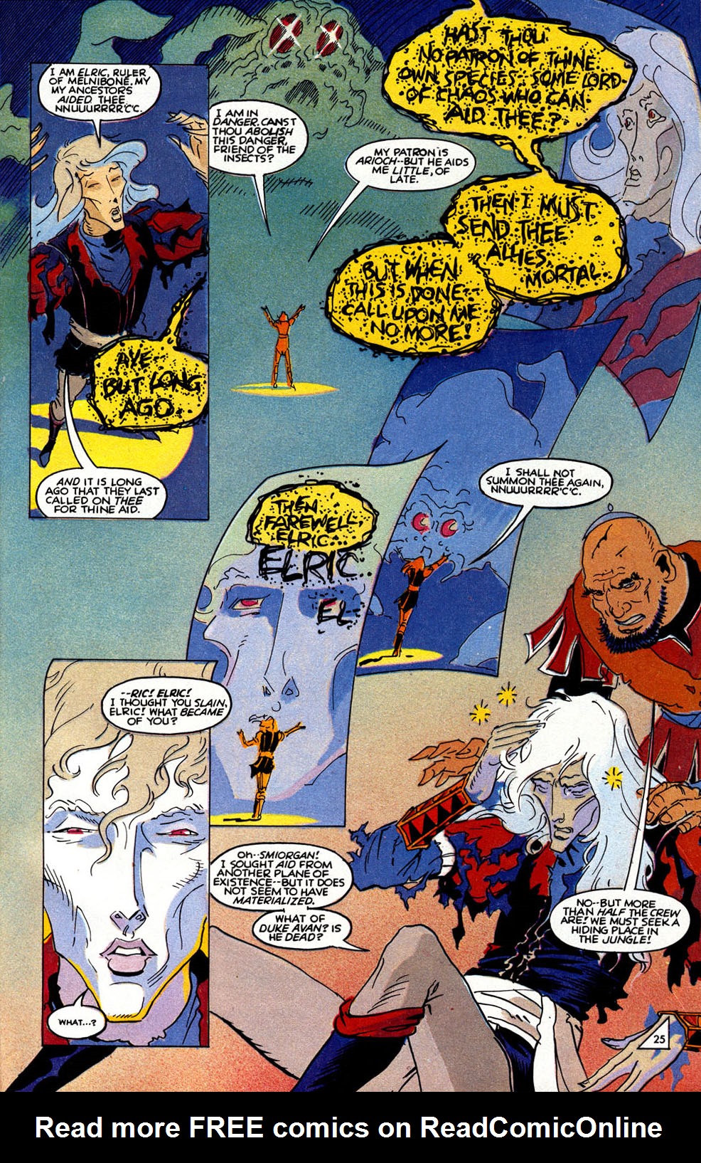 Read online Elric: Sailor on the Seas of Fate comic -  Issue #6 - 28