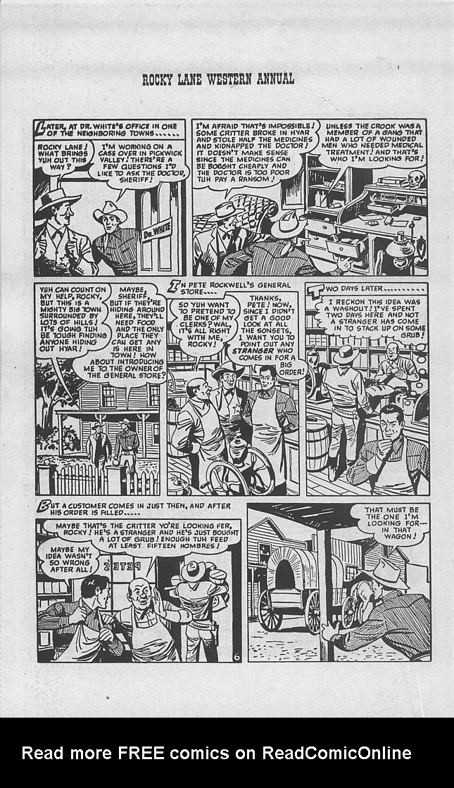 Rocky Lane Western Annual issue Full - Page 25