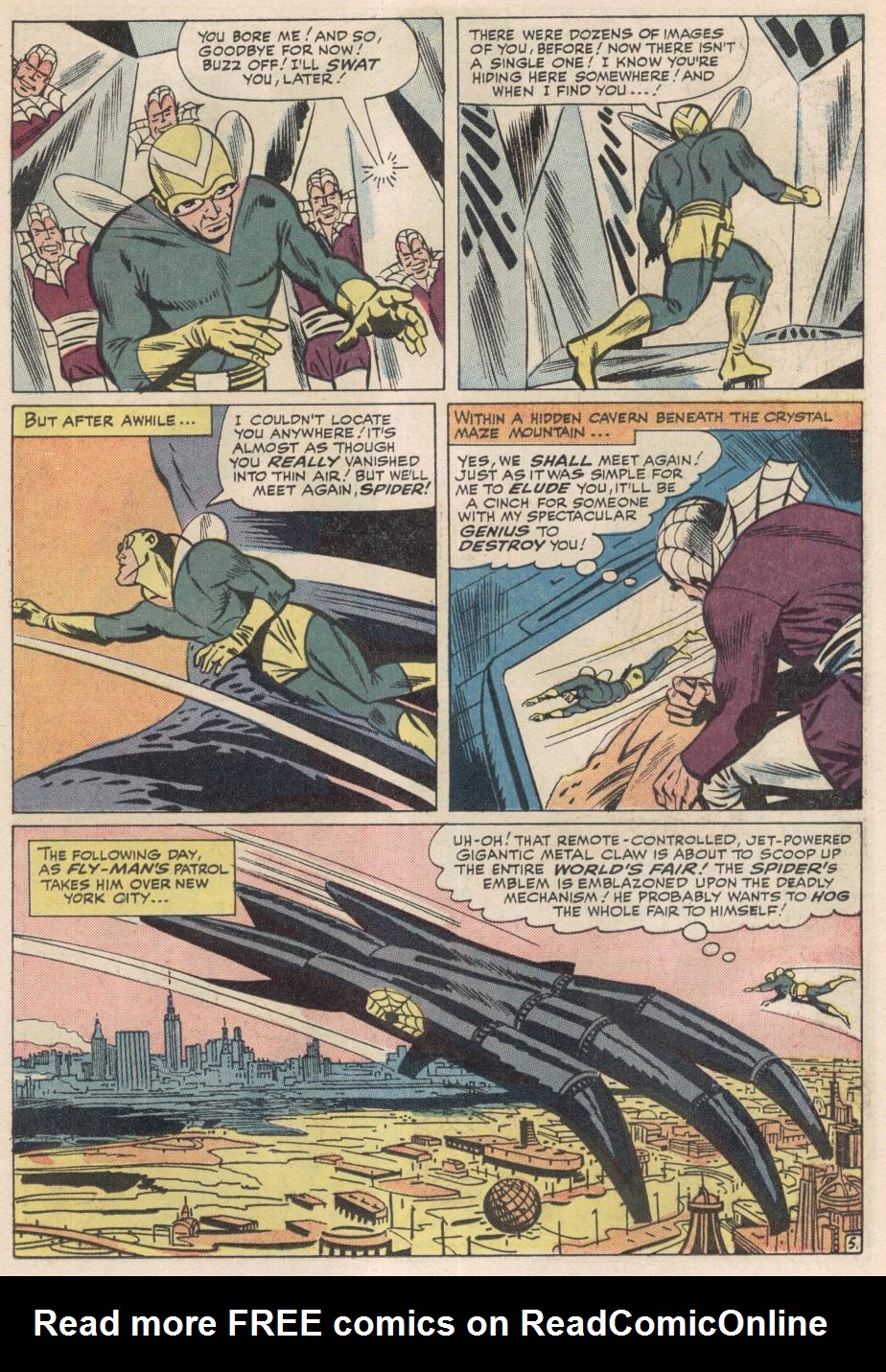 Read online Fly Man comic -  Issue #31 - 7