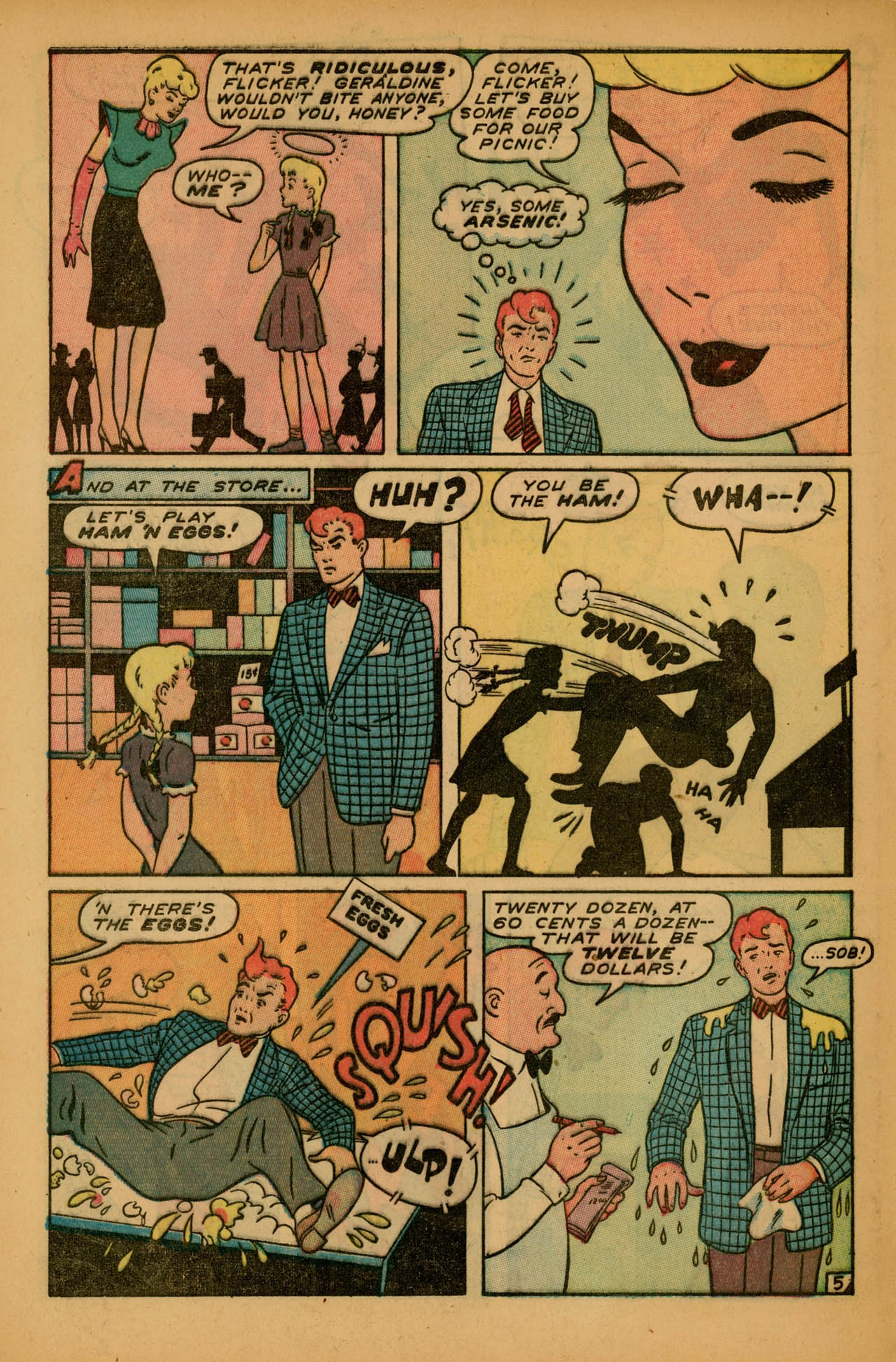 Read online Millie the Model comic -  Issue #7 - 44