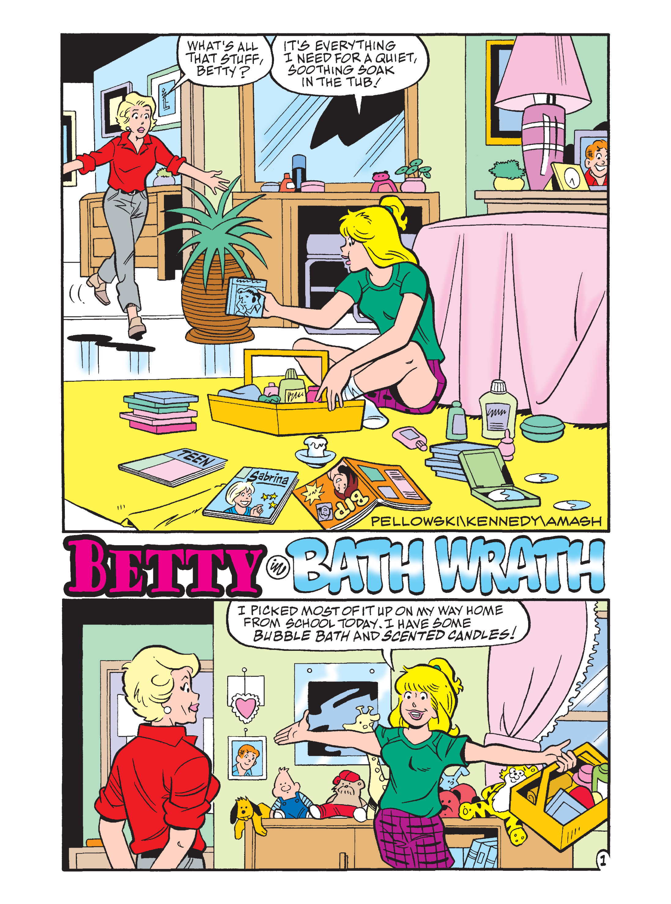 Read online Betty and Veronica Digest Magazine comic -  Issue #180 - 77