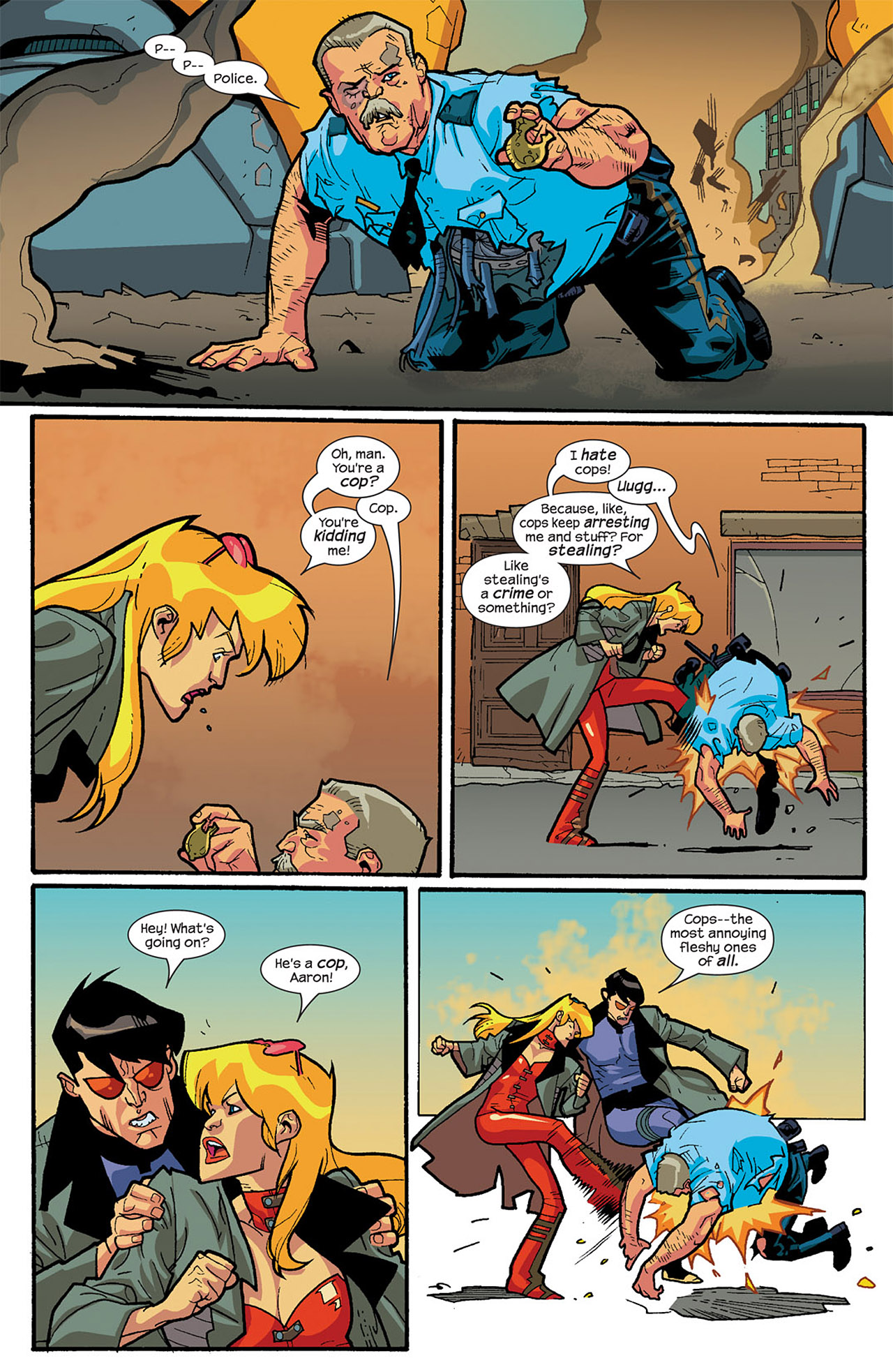 Read online Nextwave: Agents Of H.A.T.E. comic -  Issue #4 - 21