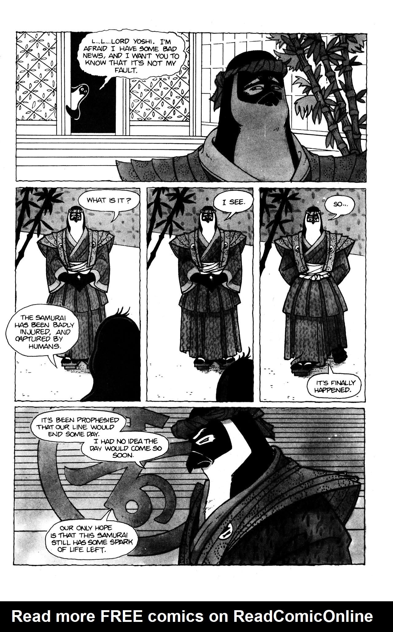 Read online Samurai Penguin comic -  Issue #5 - 7
