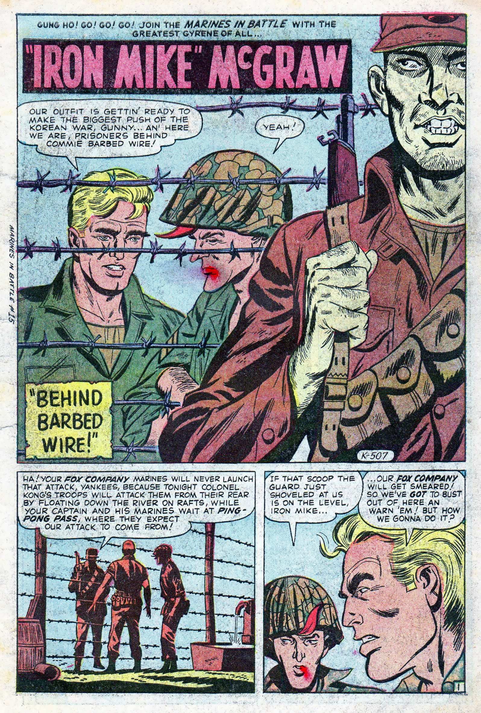 Read online Marines in Battle comic -  Issue #15 - 3