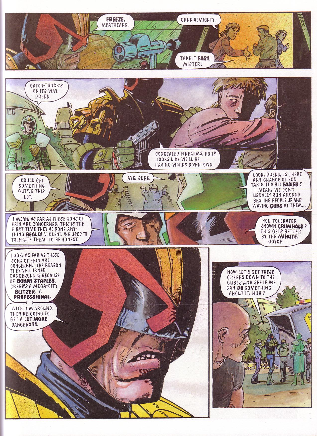 Read online Judge Dredd: Emerald Isle comic -  Issue # TPB - 21