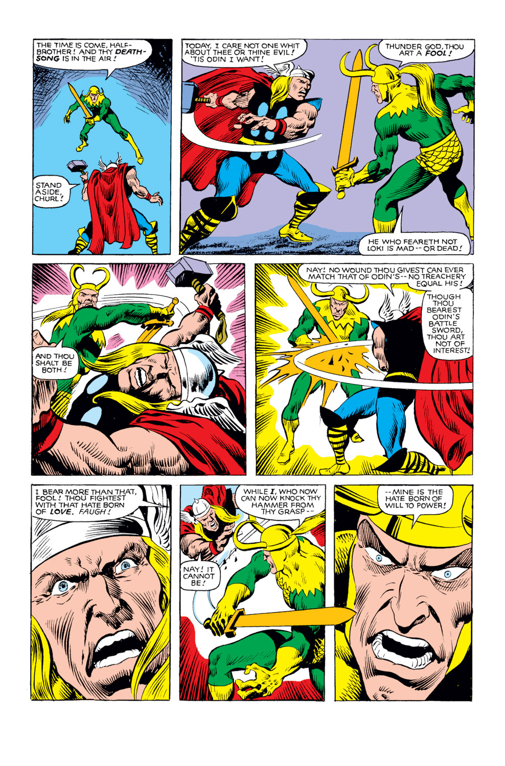 Read online What If? (1977) comic -  Issue #25 - Thor and the Avengers battled the gods - 25