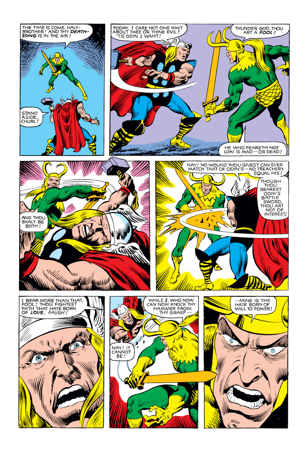 Read online What If? (1977) comic -  Issue #25 - Thor and the Avengers battled the gods - 25