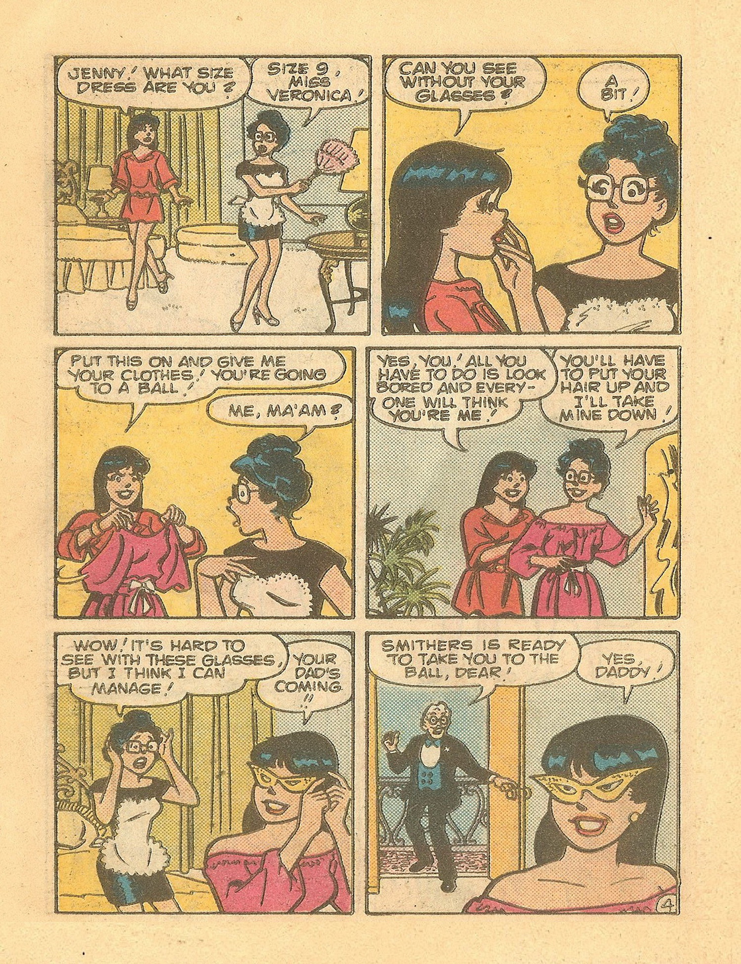 Read online Betty and Veronica Digest Magazine comic -  Issue #27 - 57