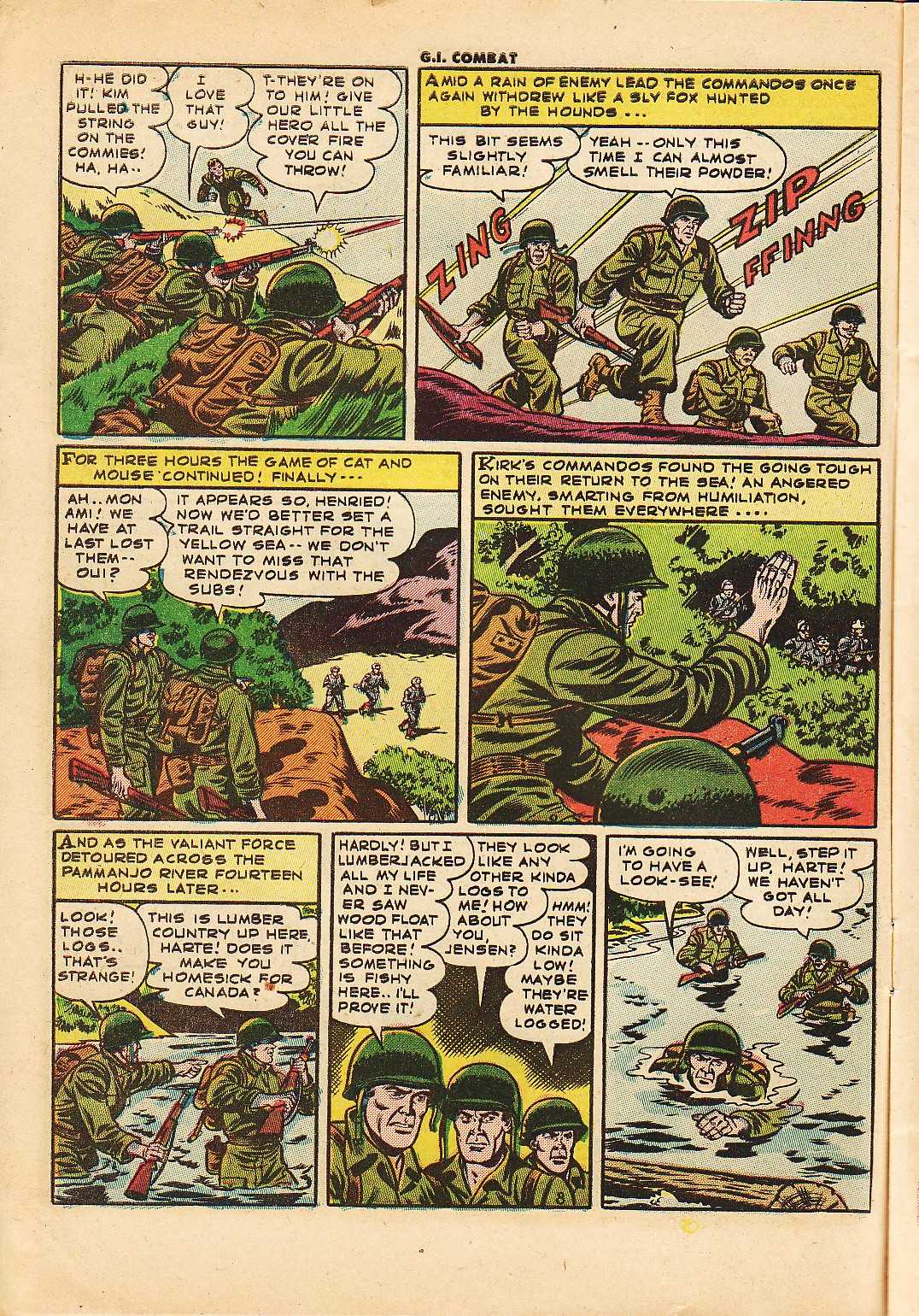 Read online G.I. Combat (1952) comic -  Issue #13 - 10