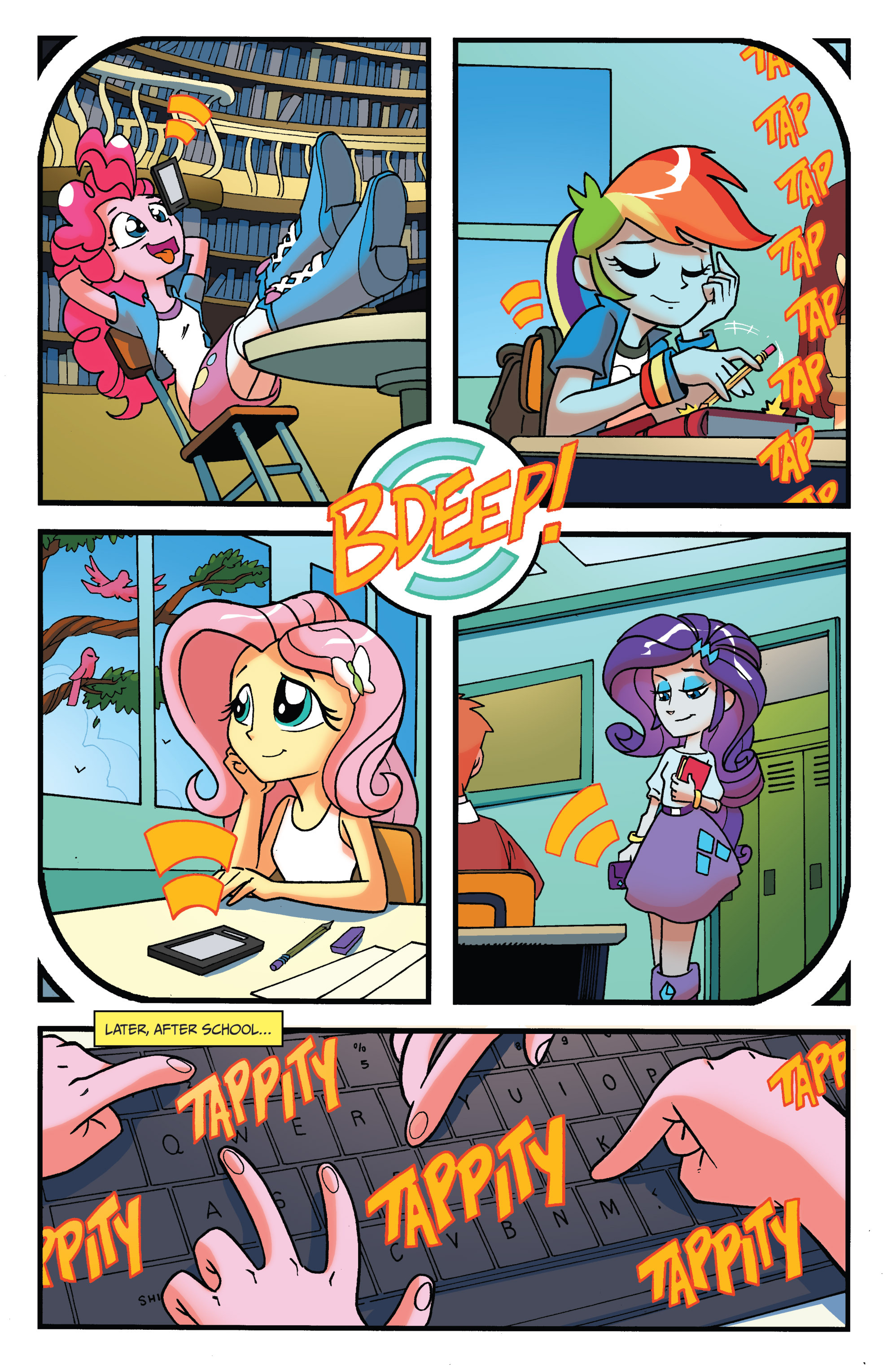 Read online My Little Pony: Equestria Girls Holiday Special 2014 comic -  Issue # Full - 7
