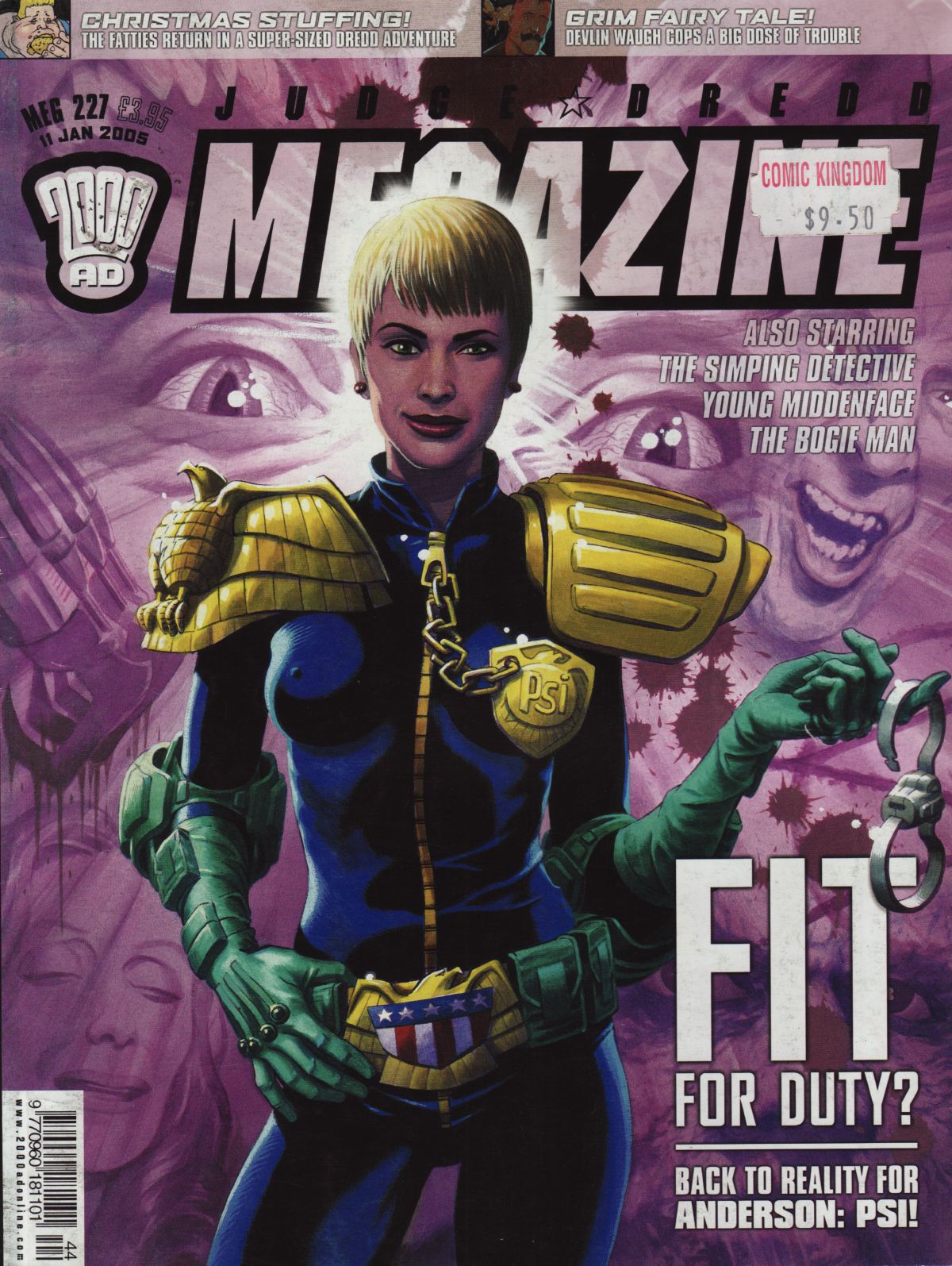 Read online Judge Dredd Megazine (Vol. 5) comic -  Issue #227 - 1