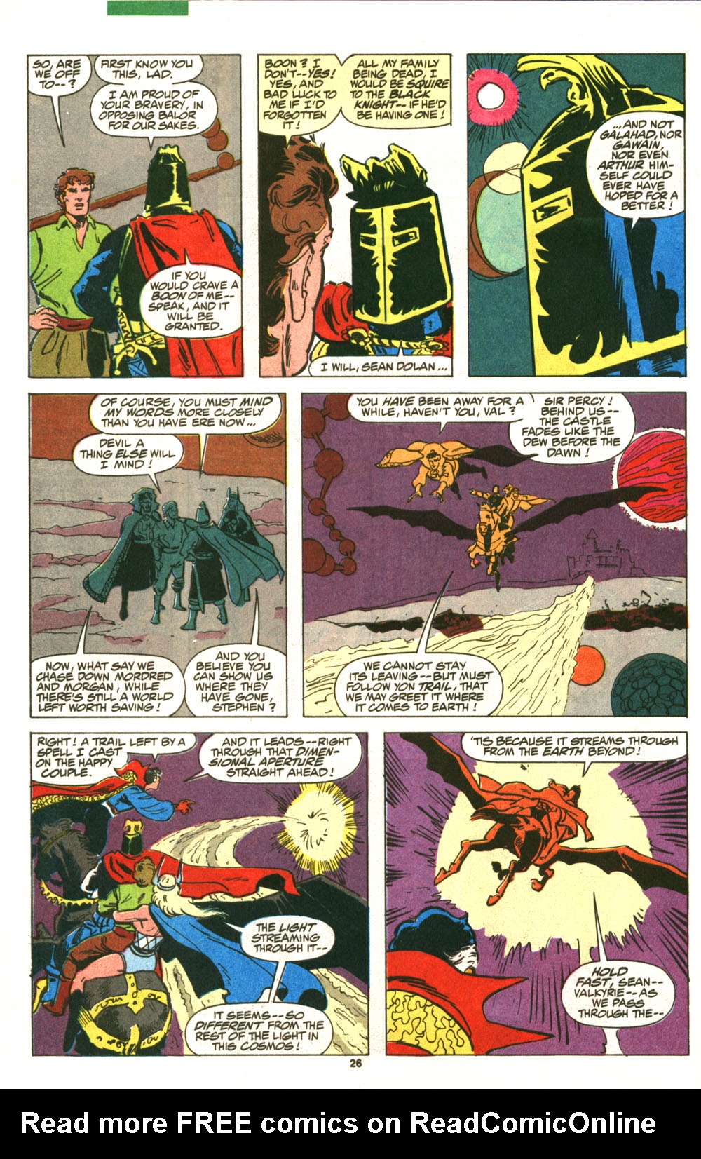 Read online Black Knight (1990) comic -  Issue #3 - 21