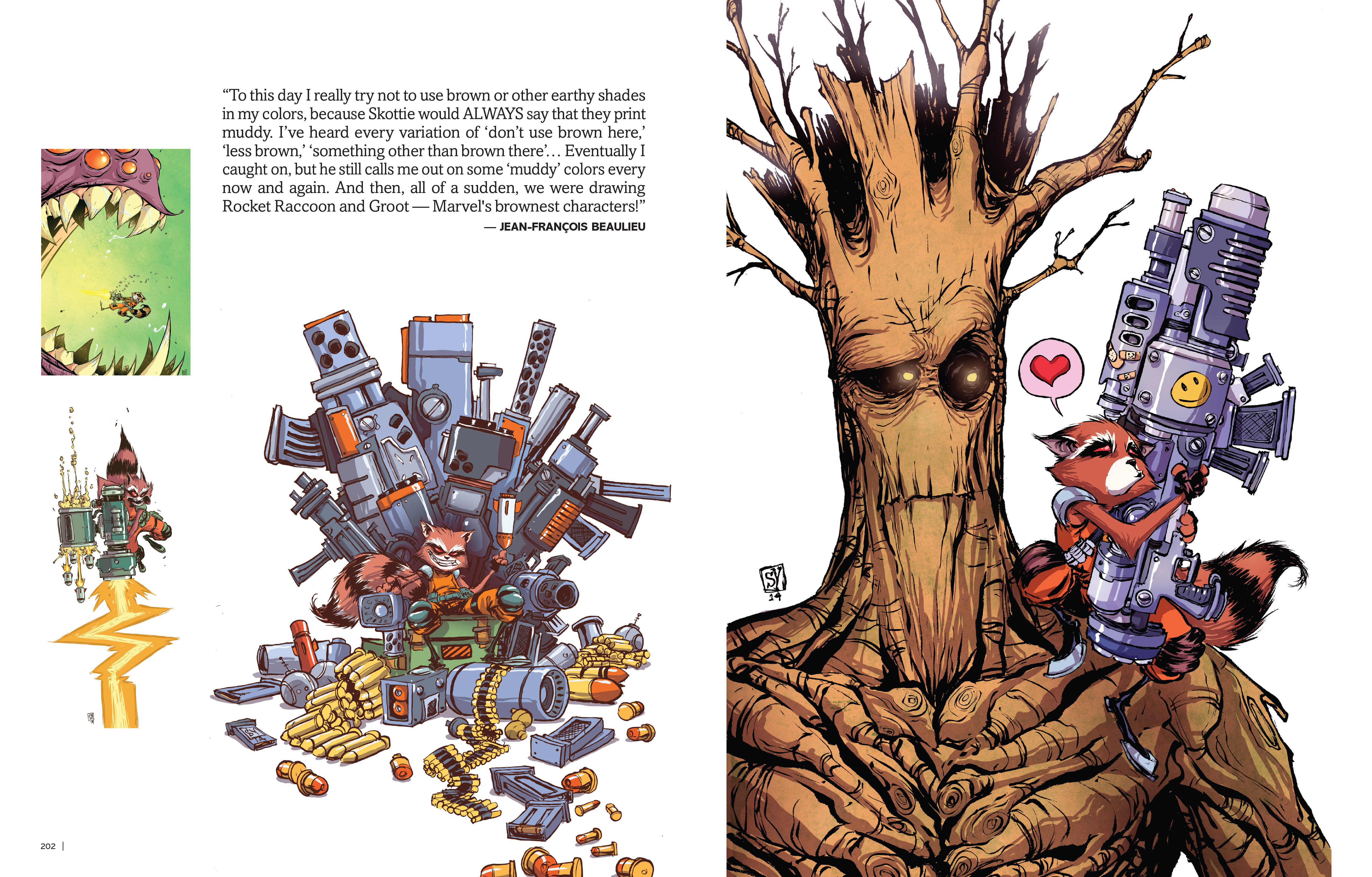 Read online The Marvel Art of Skottie Young comic -  Issue # TPB - 103