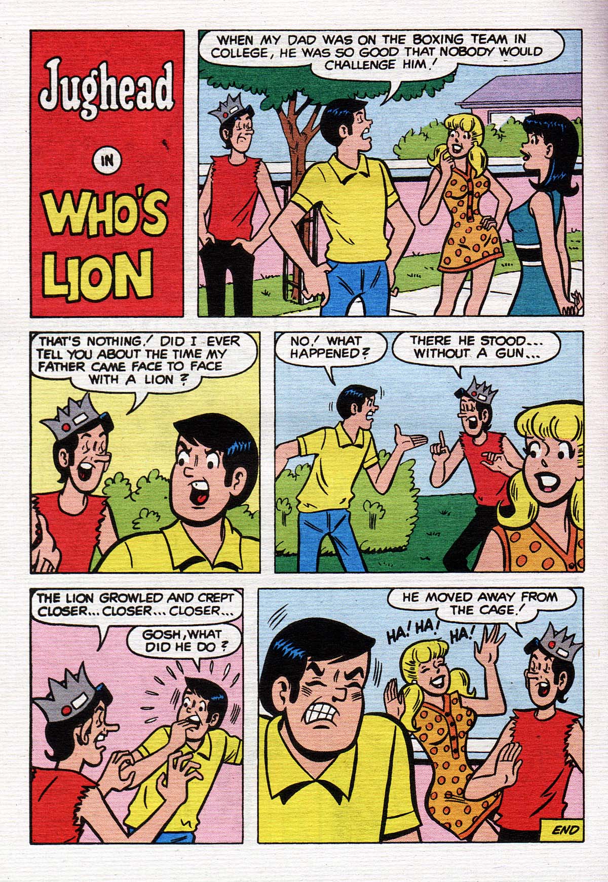 Read online Jughead's Double Digest Magazine comic -  Issue #106 - 140