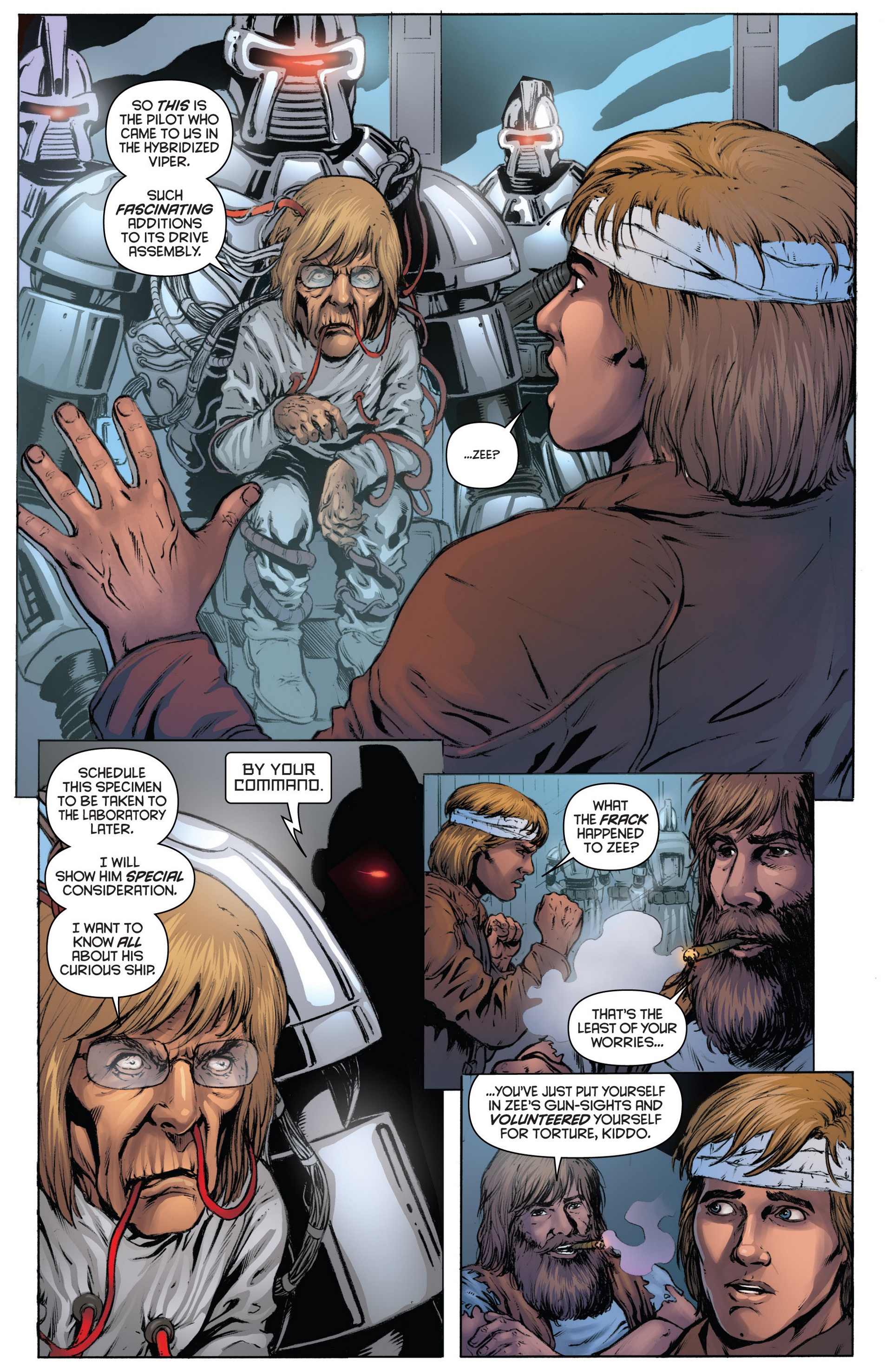 Read online Classic Battlestar Galactica (2013) comic -  Issue #3 - 6