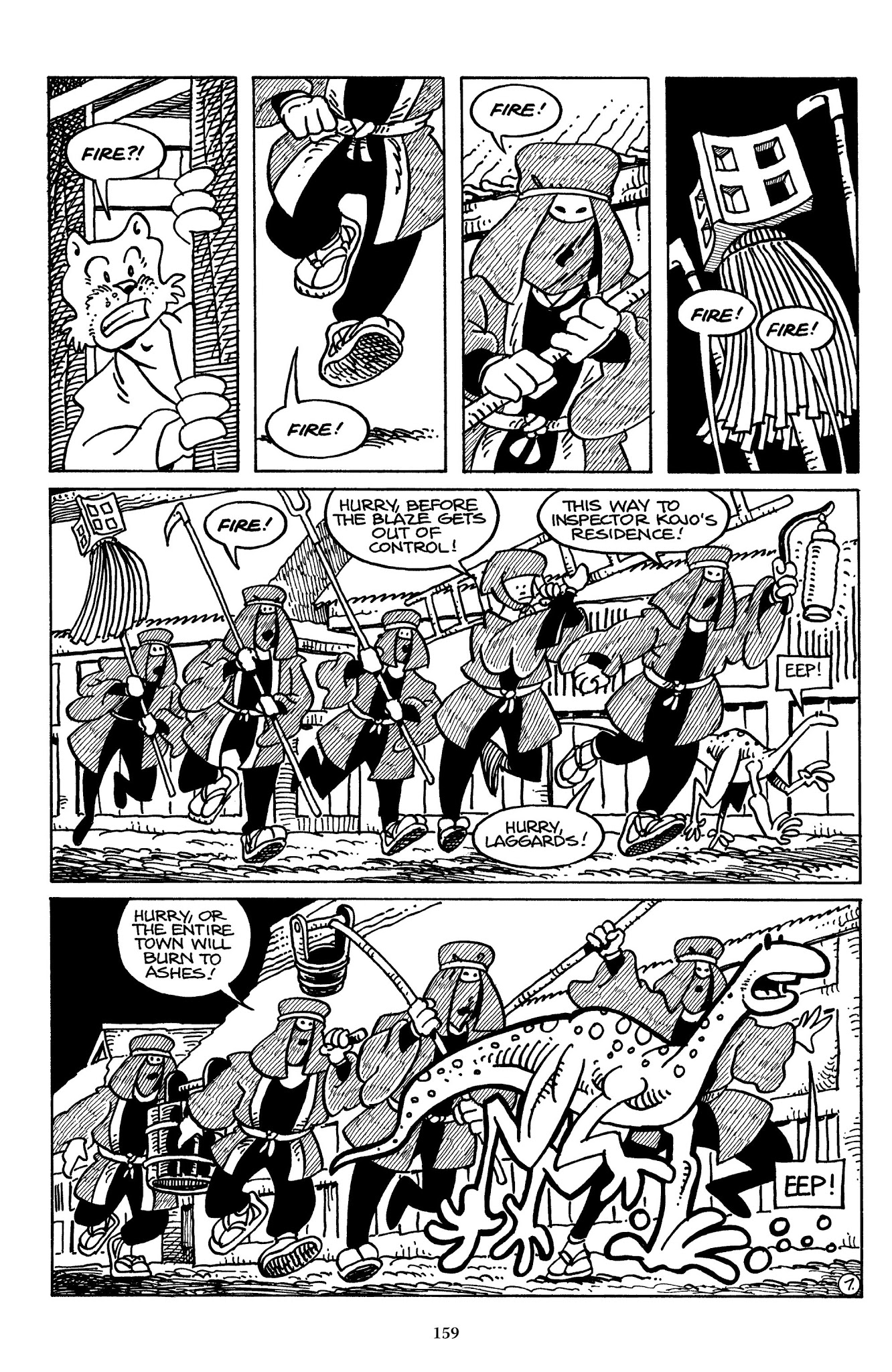 Read online The Usagi Yojimbo Saga comic -  Issue # TPB 3 - 157