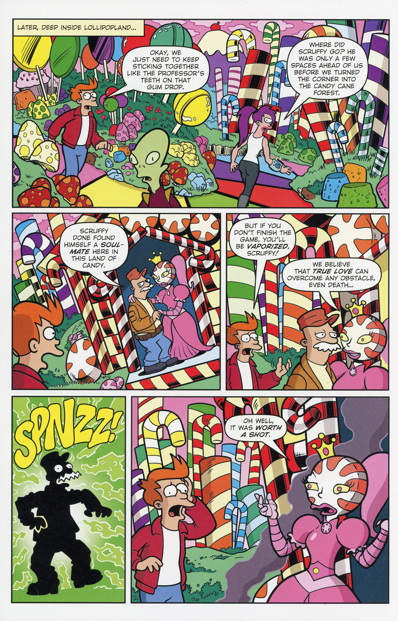 Read online Futurama Comics comic -  Issue #66 - 17