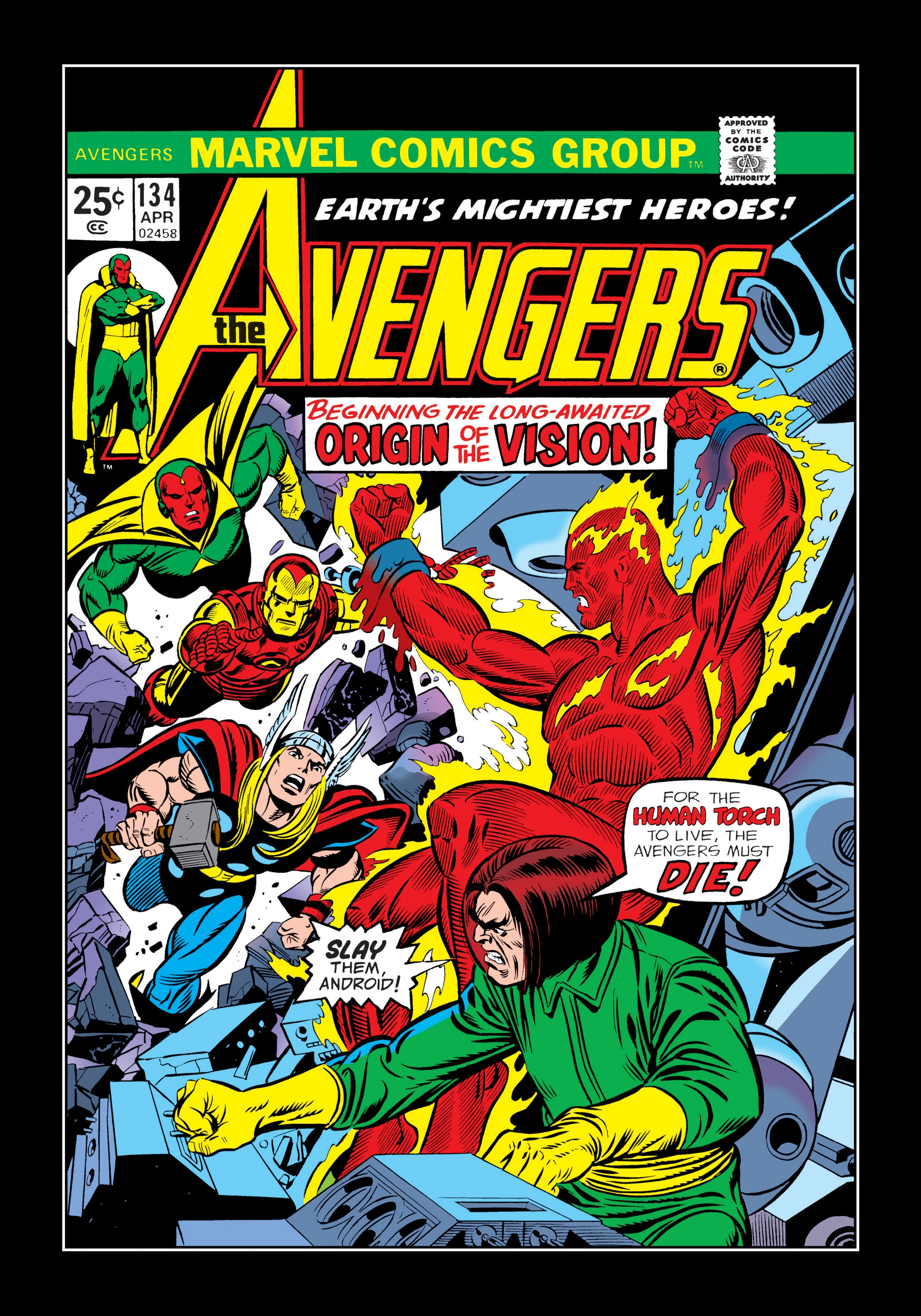 Read online Marvel Masterworks: The Avengers comic -  Issue # TPB 14 (Part 2) - 61